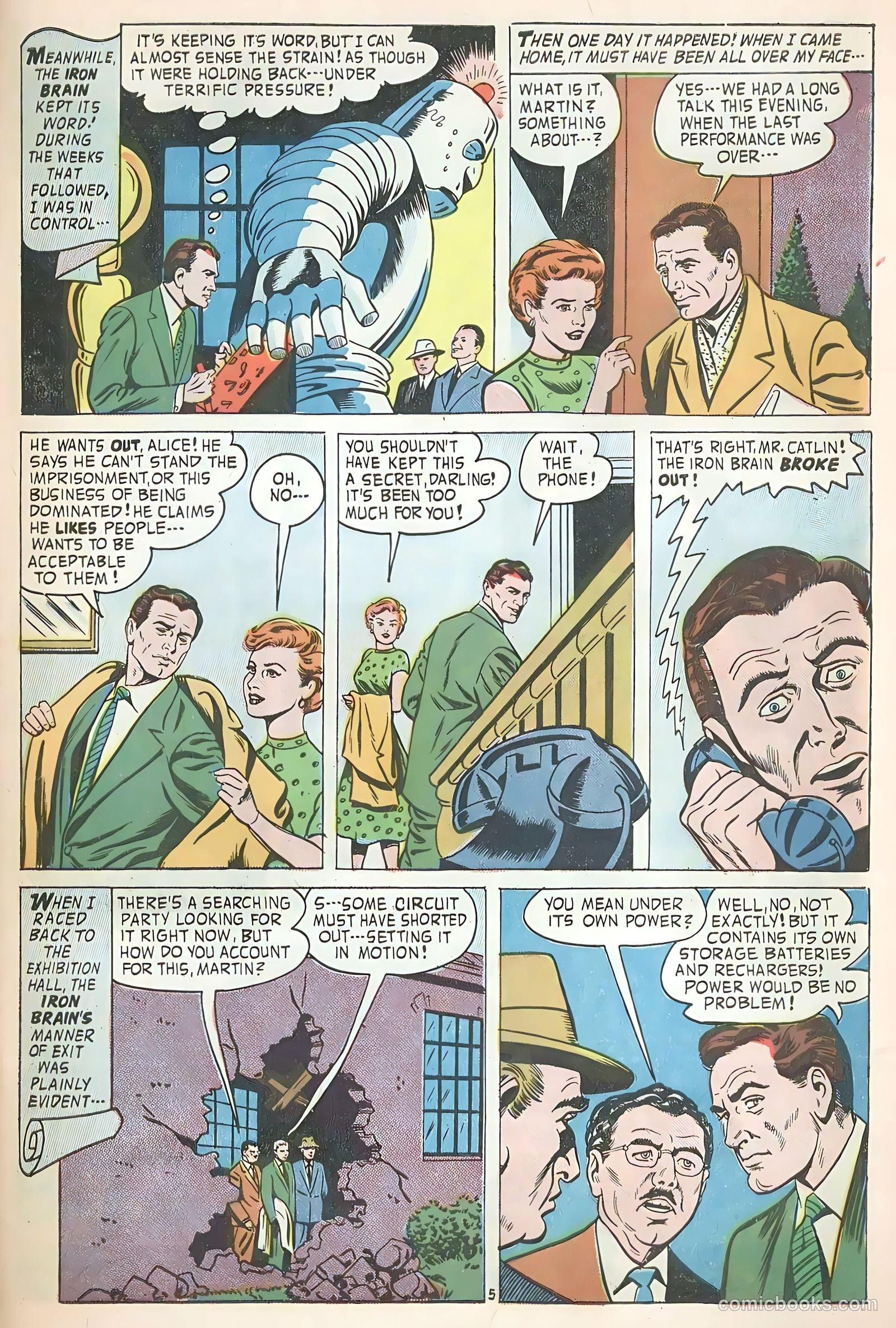 Forbidden Worlds #71 (1958) — page 31 of 36
