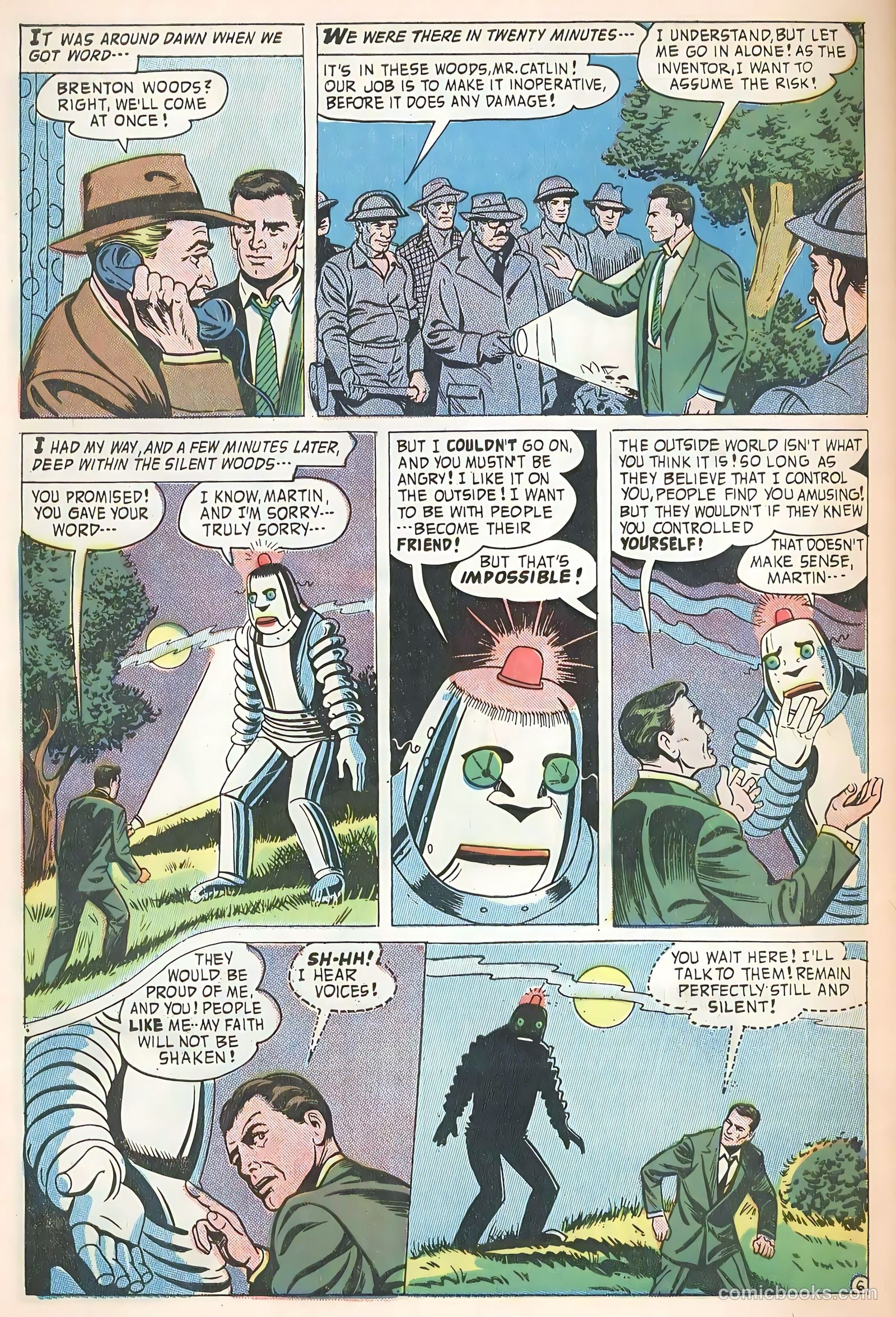 Forbidden Worlds #71 (1958) — page 32 of 36