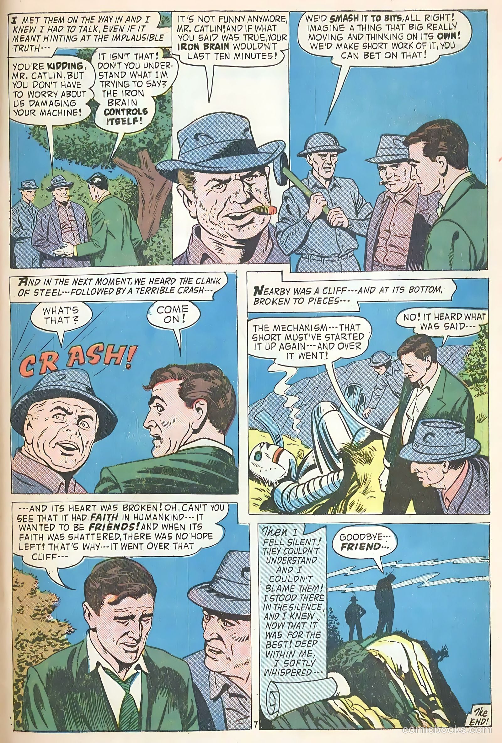 Forbidden Worlds #71 (1958) — page 33 of 36