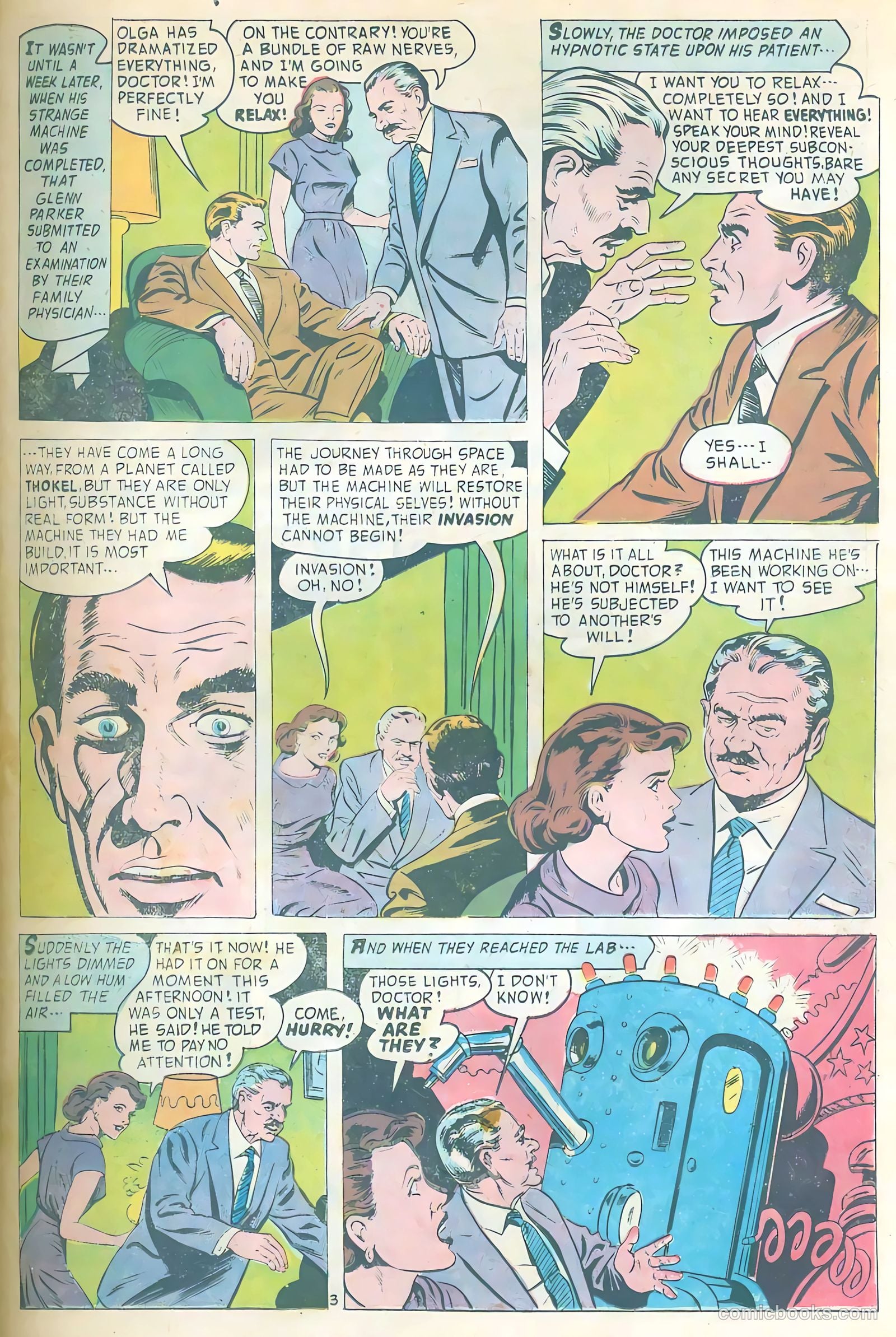 Forbidden Worlds #72 (1958) — page 21 of 36