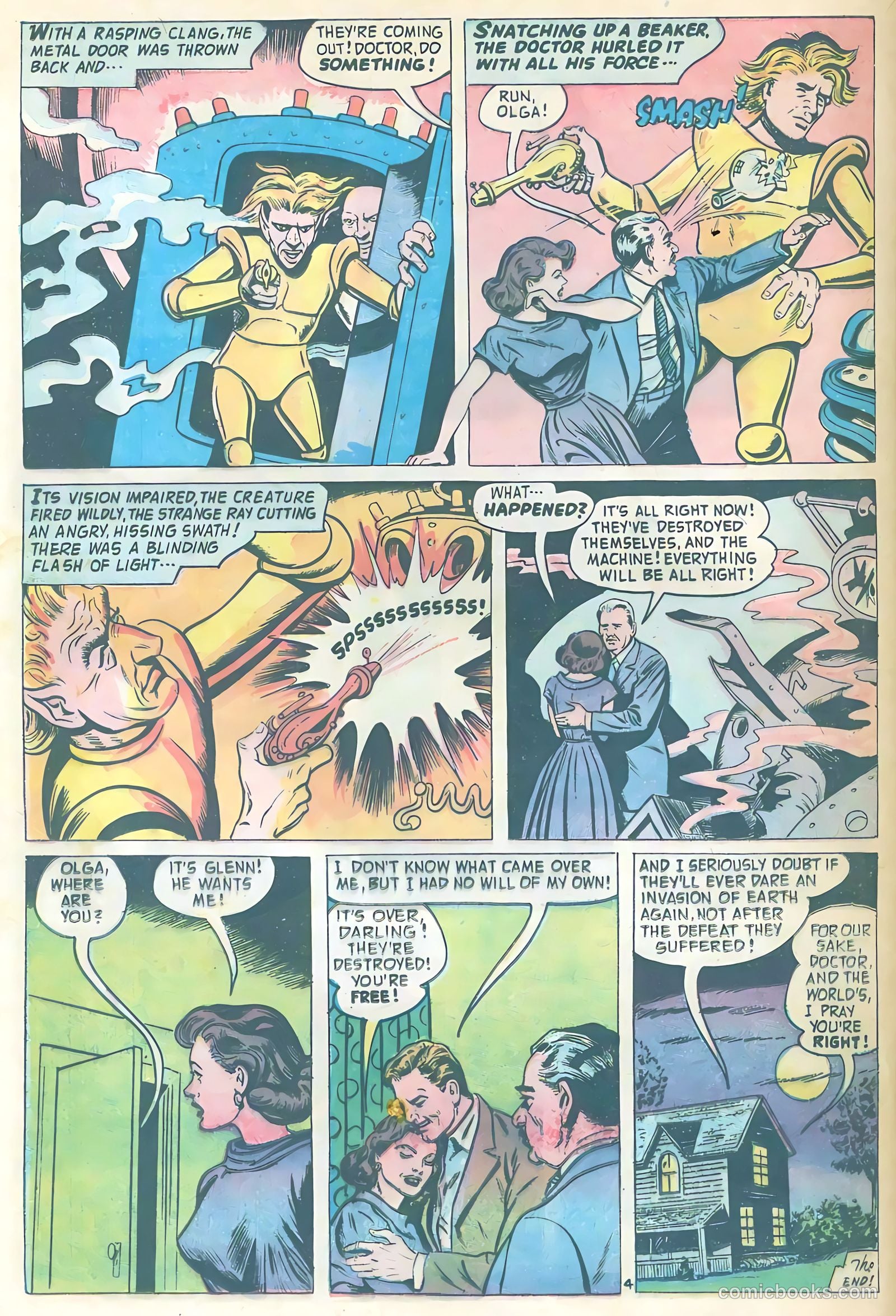 Forbidden Worlds #72 (1958) — page 22 of 36