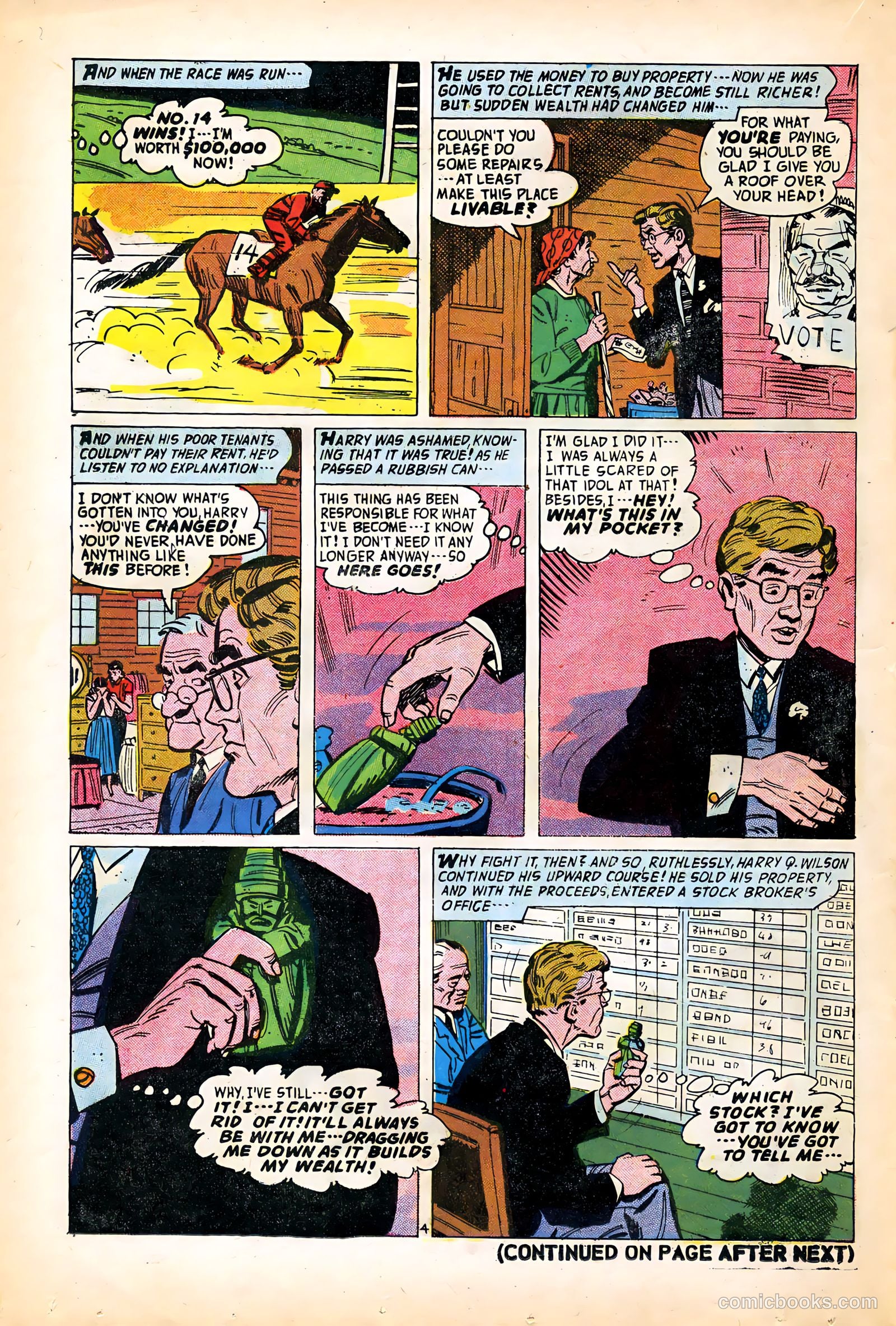 Forbidden Worlds #73 (1958) — page 20 of 36