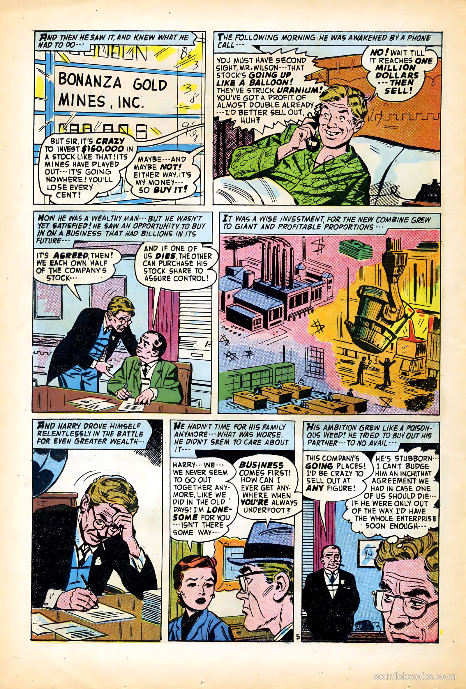 Forbidden Worlds #73 (1958) — page 22 of 36