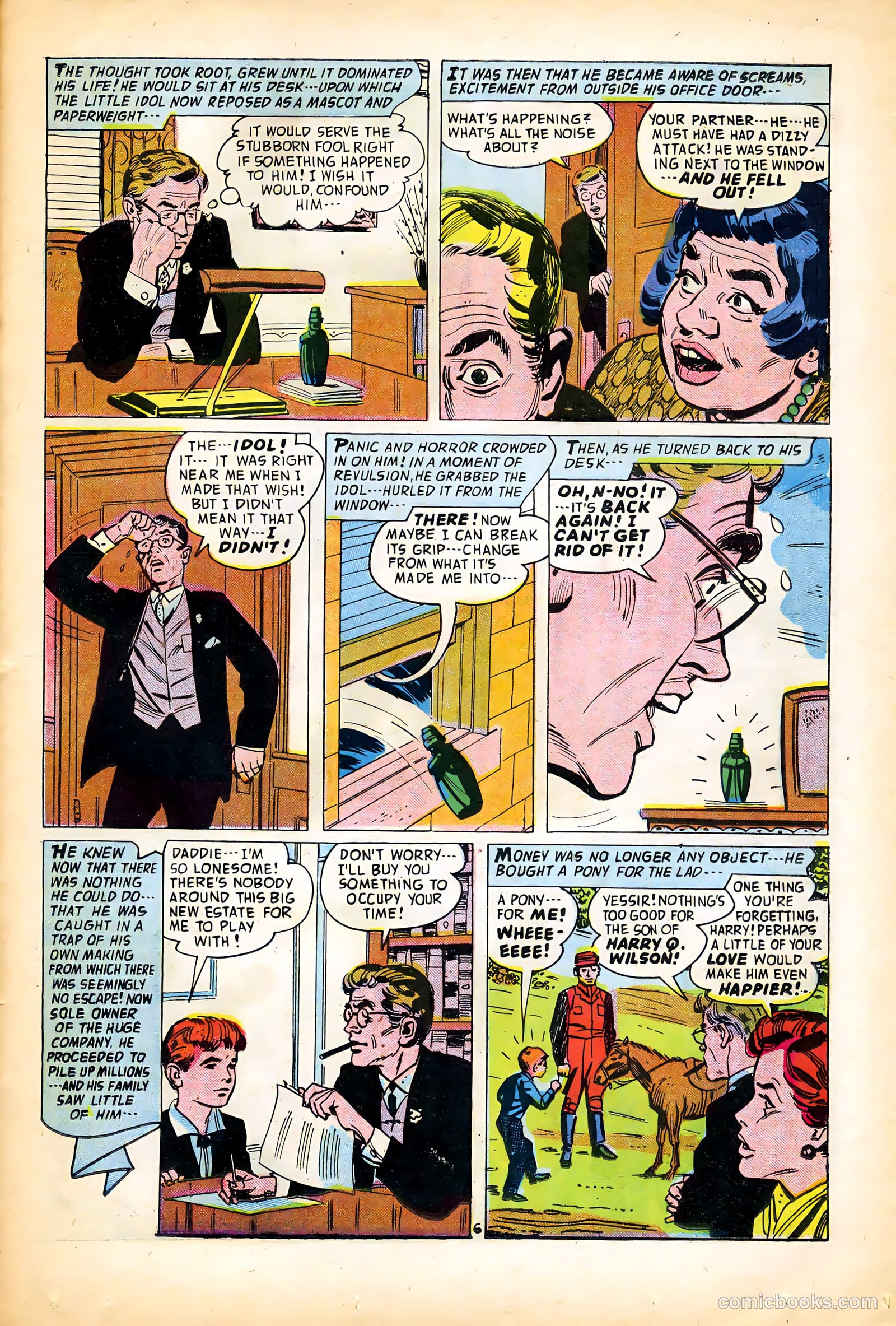 Forbidden Worlds #73 (1958) — page 23 of 36