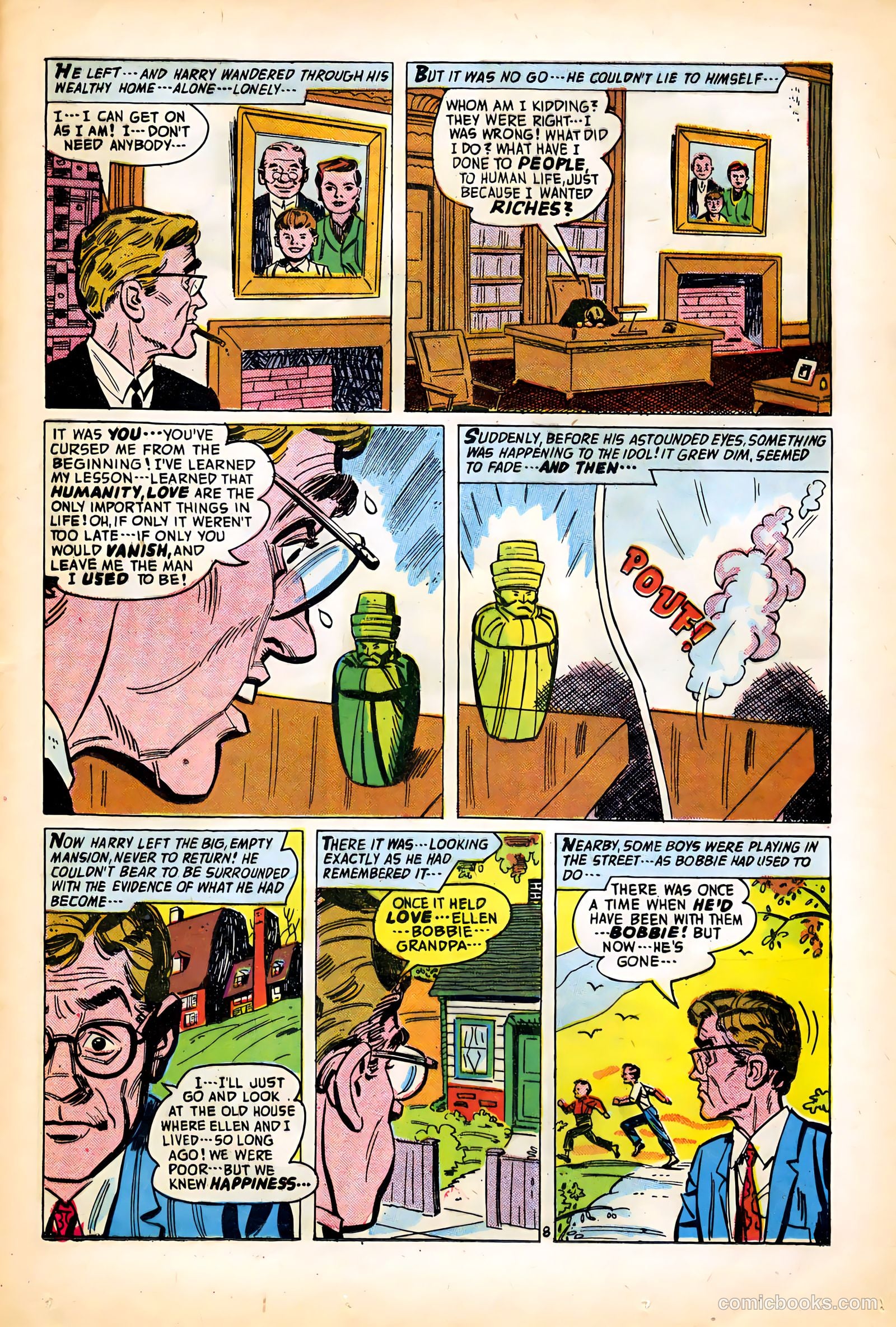 Forbidden Worlds #73 (1958) — page 25 of 36