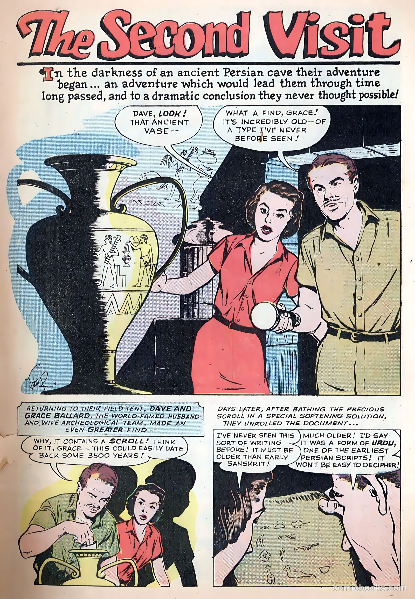 Forbidden Worlds #74 (1958) — page 19 of 36
