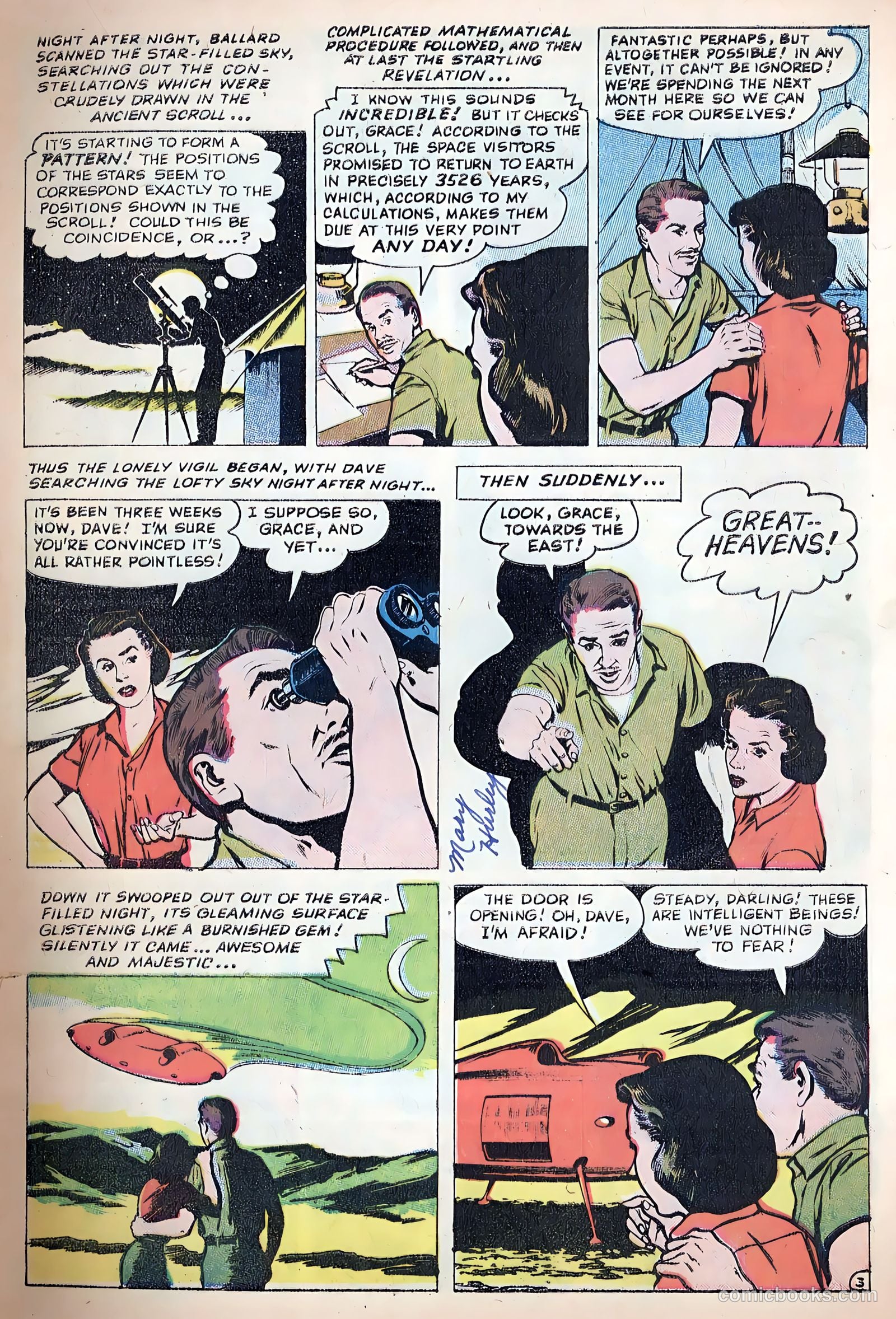 Forbidden Worlds #74 (1958) — page 21 of 36