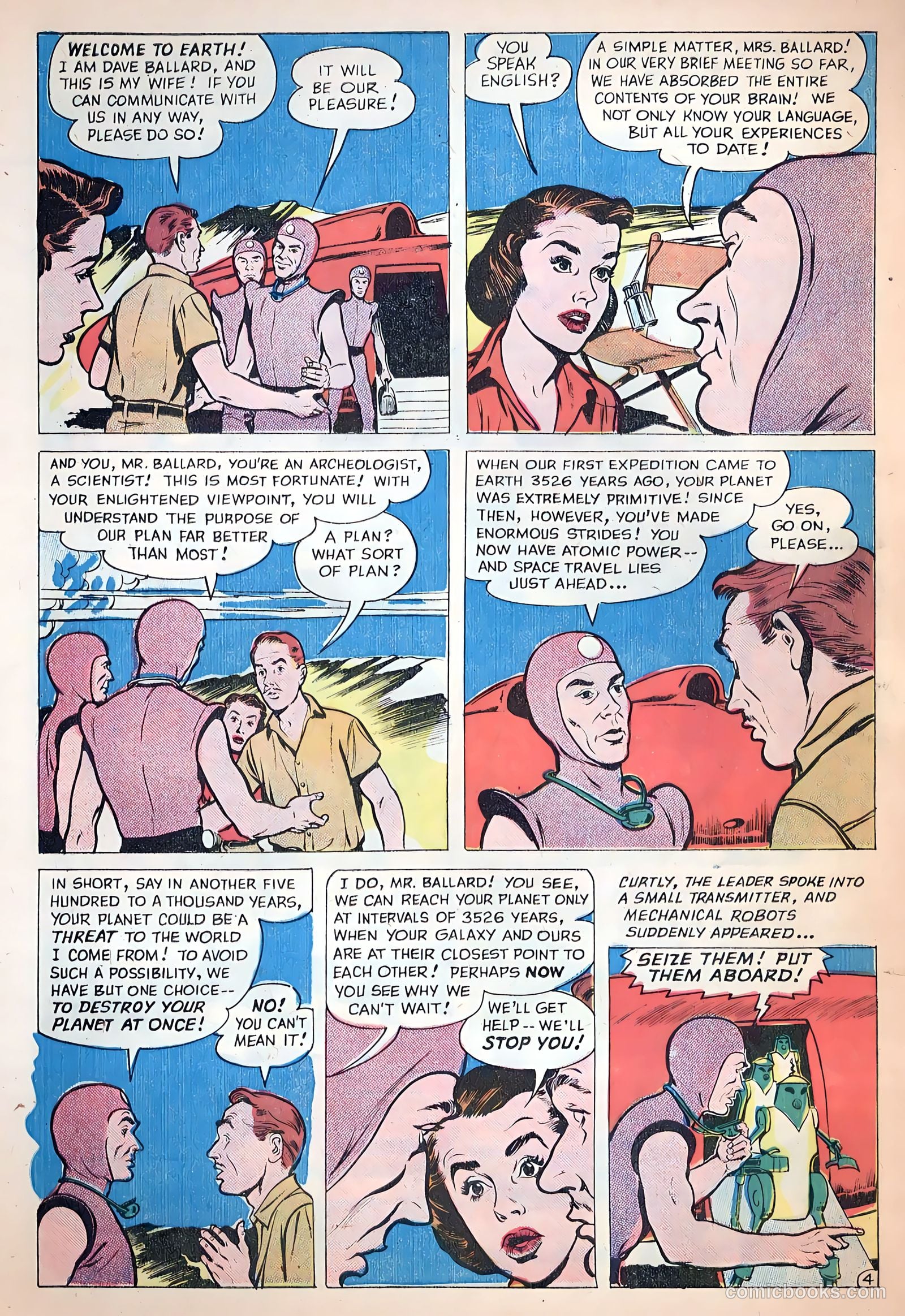 Forbidden Worlds #74 (1958) — page 22 of 36