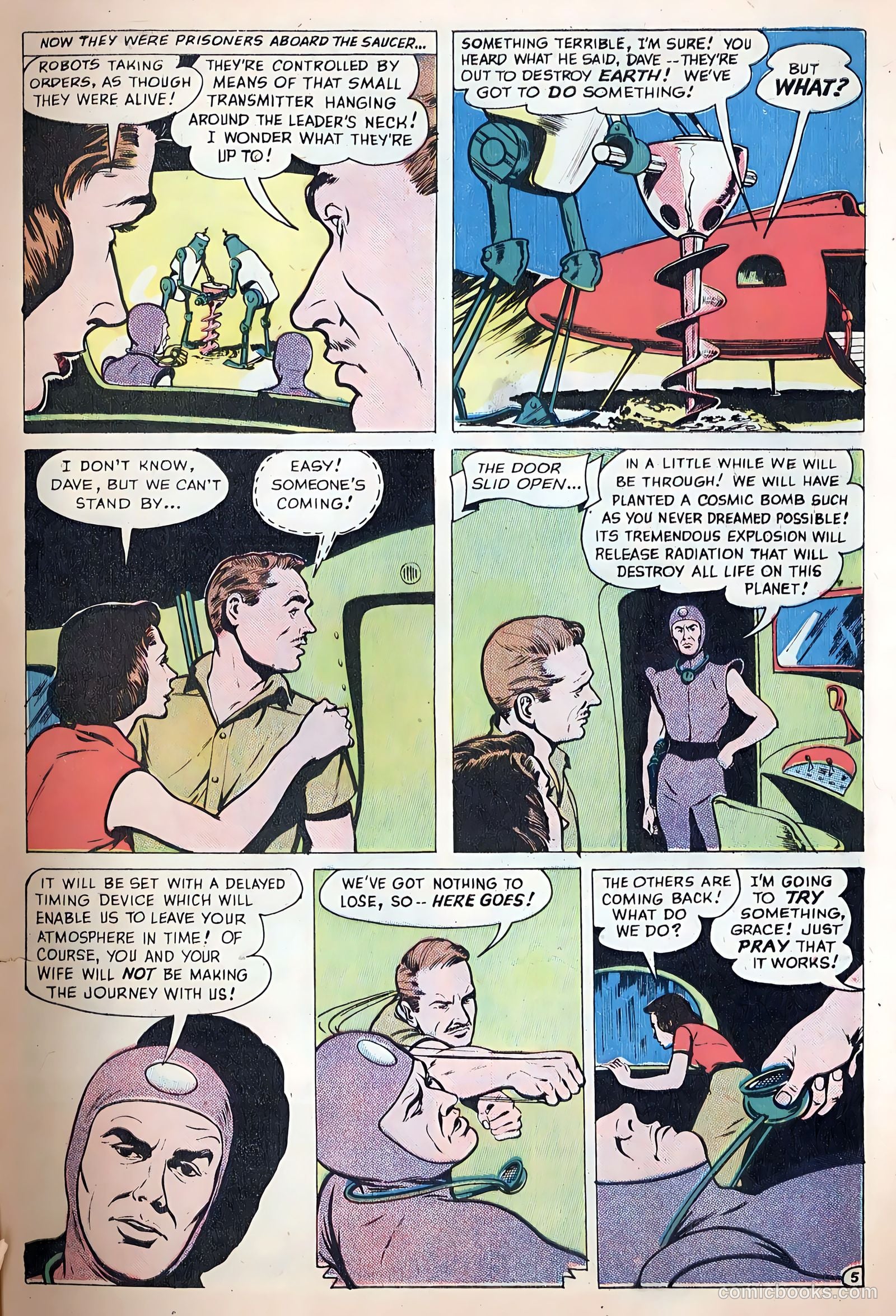 Forbidden Worlds #74 (1958) — page 23 of 36
