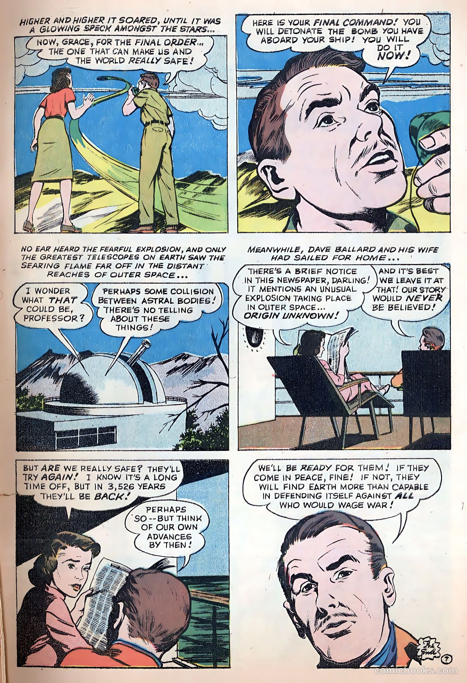 Forbidden Worlds #74 (1958) — page 25 of 36