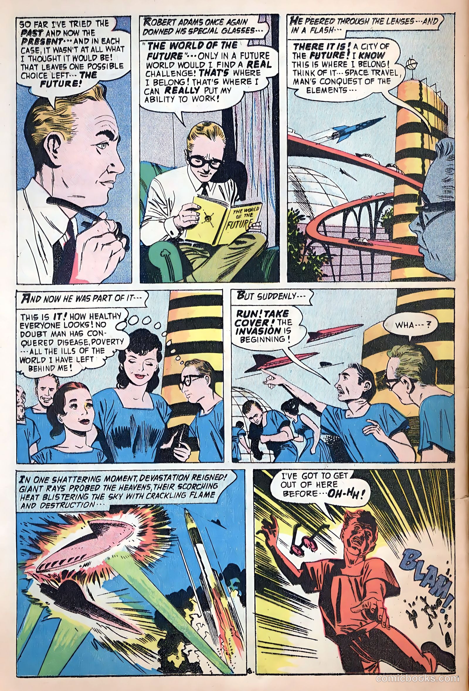 Forbidden Worlds #74 (1958) — page 32 of 36