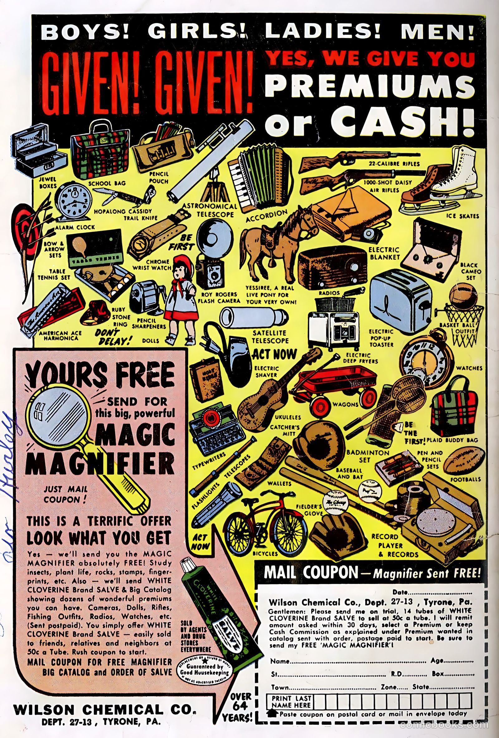 Forbidden Worlds #74 (1958) — page 36 of 36