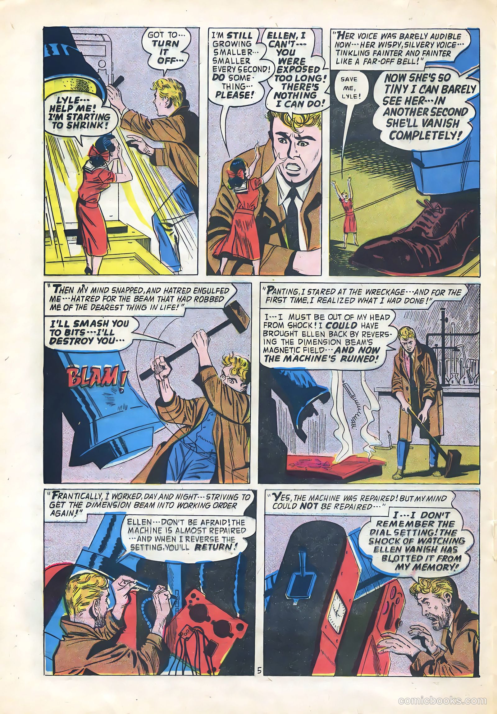 Forbidden Worlds #75 (1959) — page 22 of 36