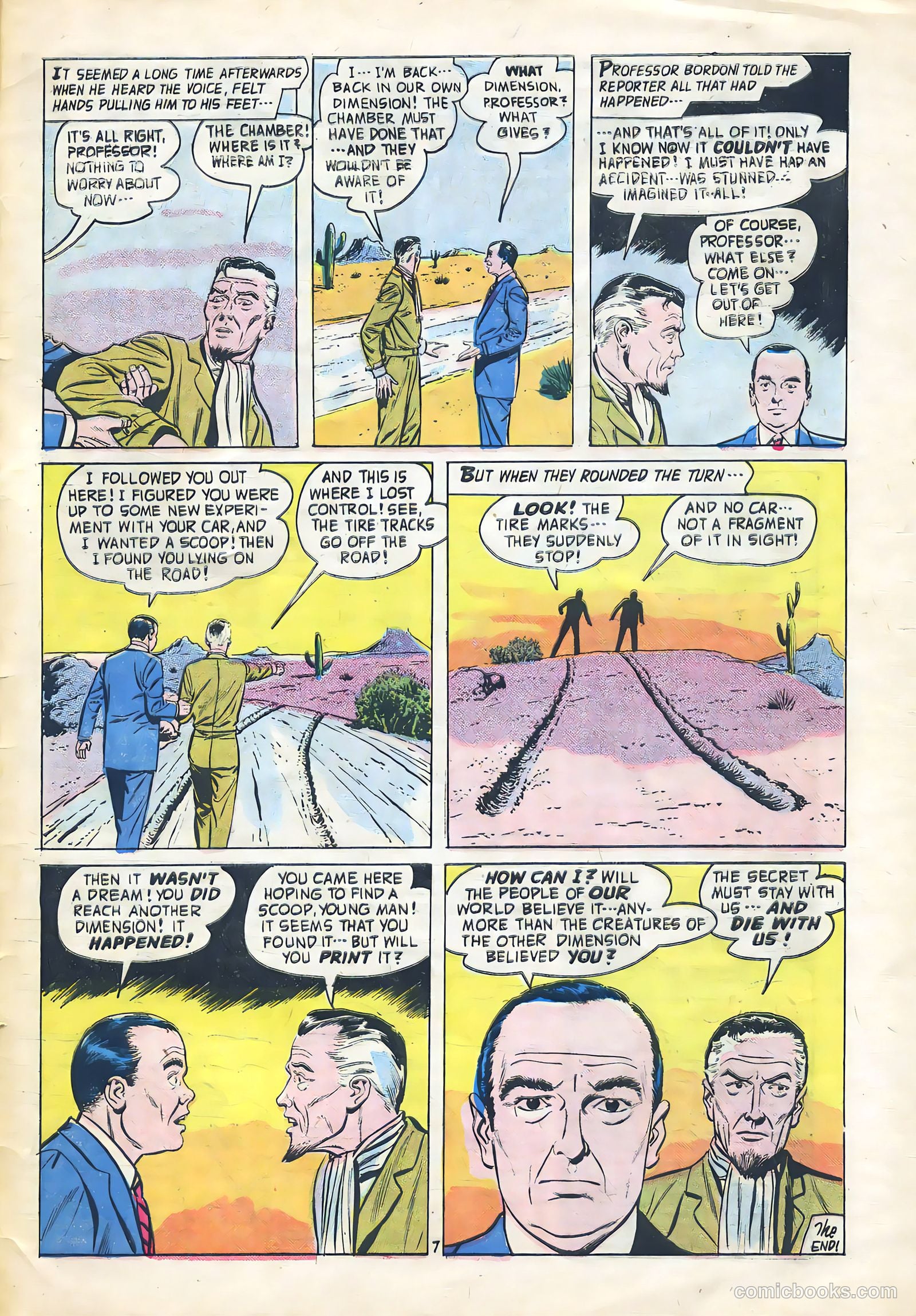 Forbidden Worlds #75 (1959) — page 33 of 36