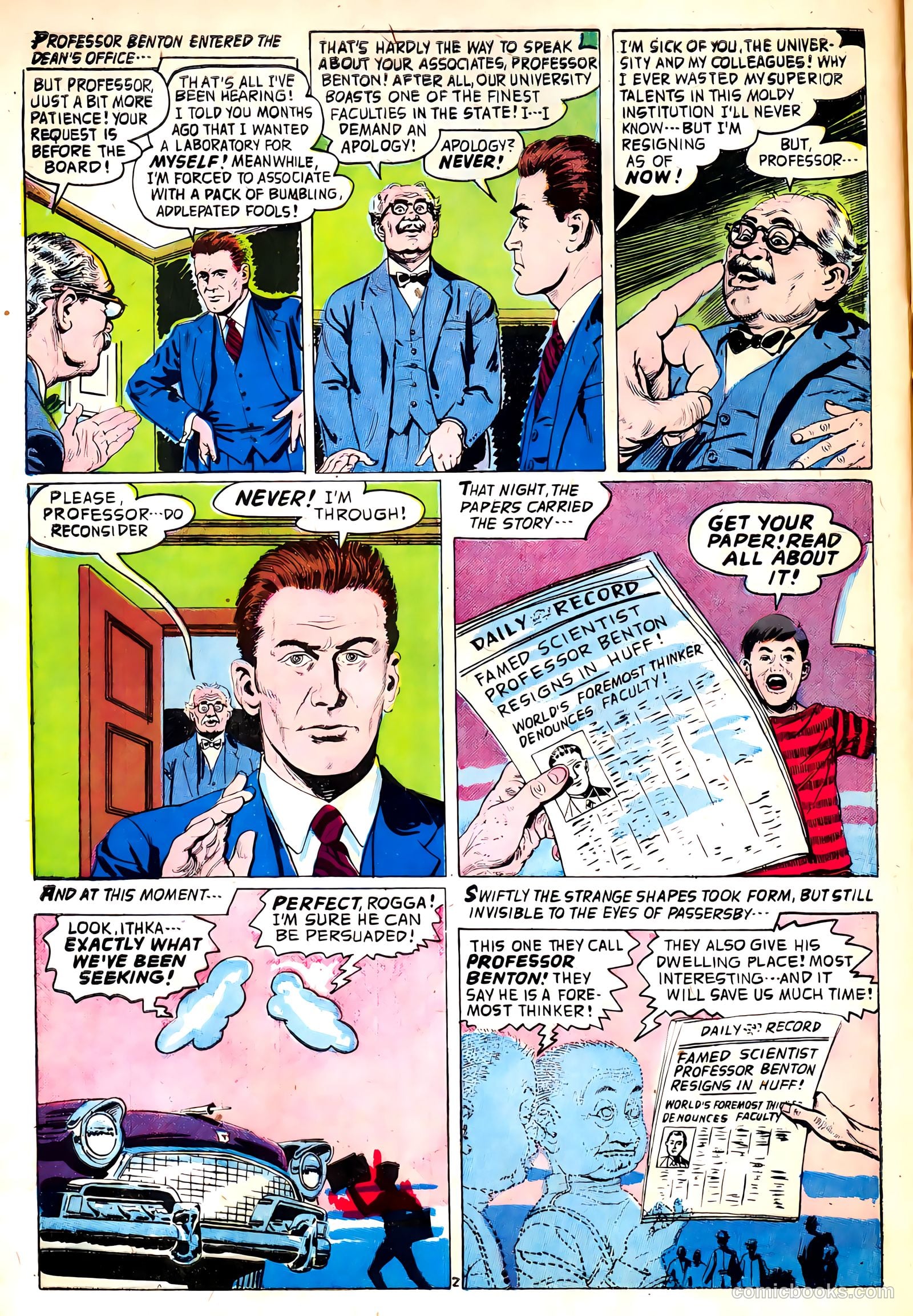 Forbidden Worlds #76 (1959) — page 12 of 36
