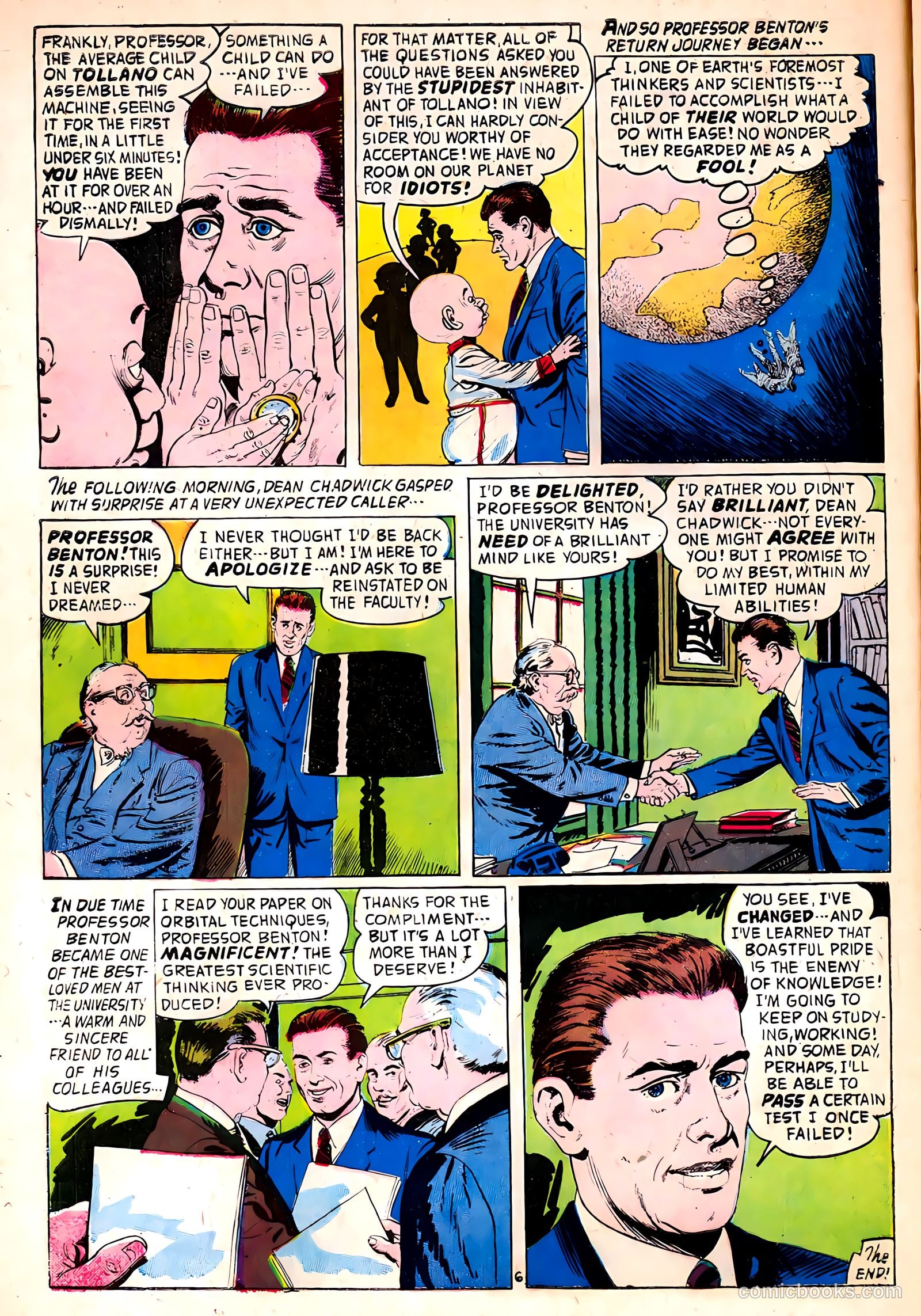 Forbidden Worlds #76 (1959) — page 16 of 36