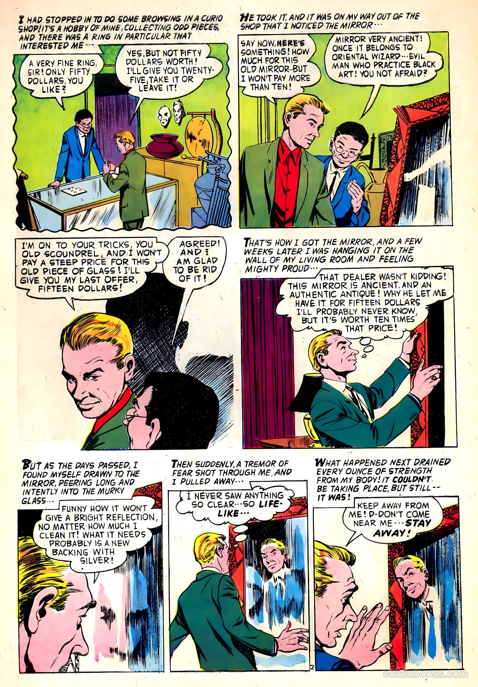 Forbidden Worlds #76 (1959) — page 20 of 36