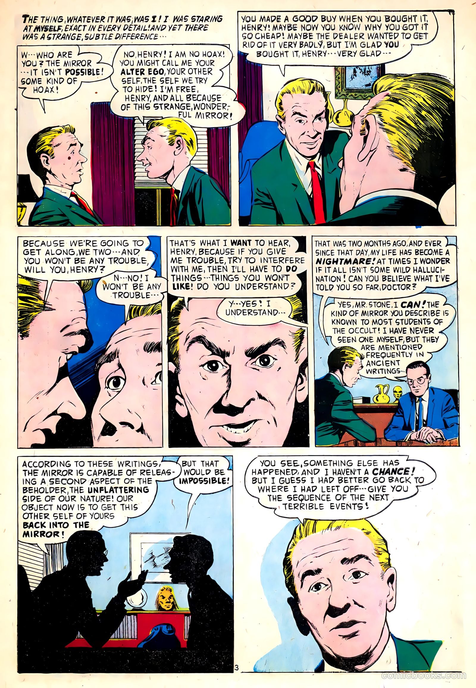 Forbidden Worlds #76 (1959) — page 21 of 36