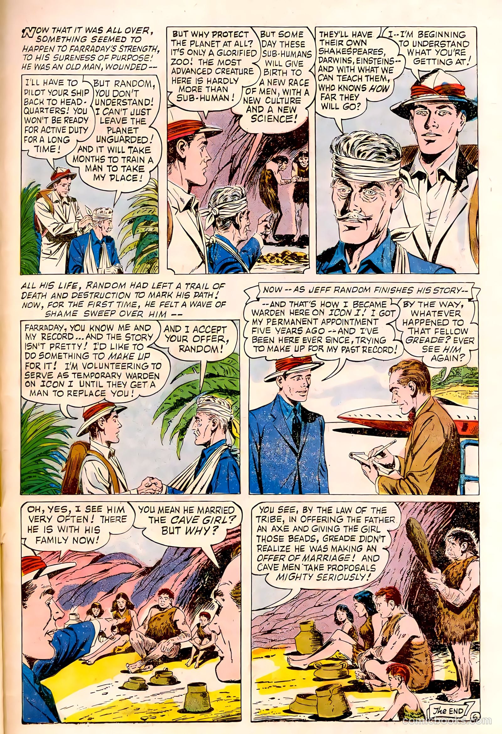 Forbidden Worlds #77 (1959) — page 34 of 37