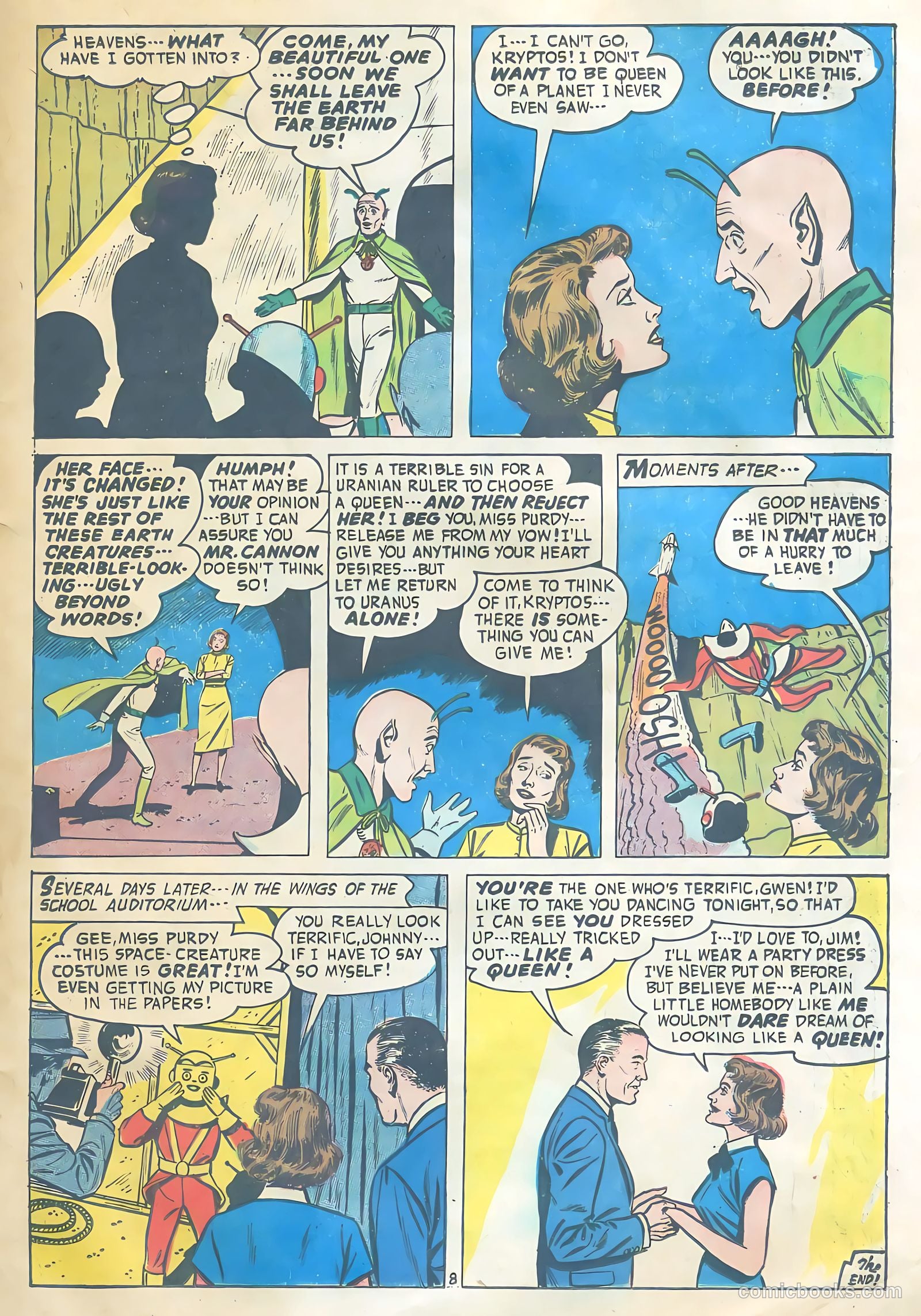 Forbidden Worlds #78 (1959) — page 33 of 36