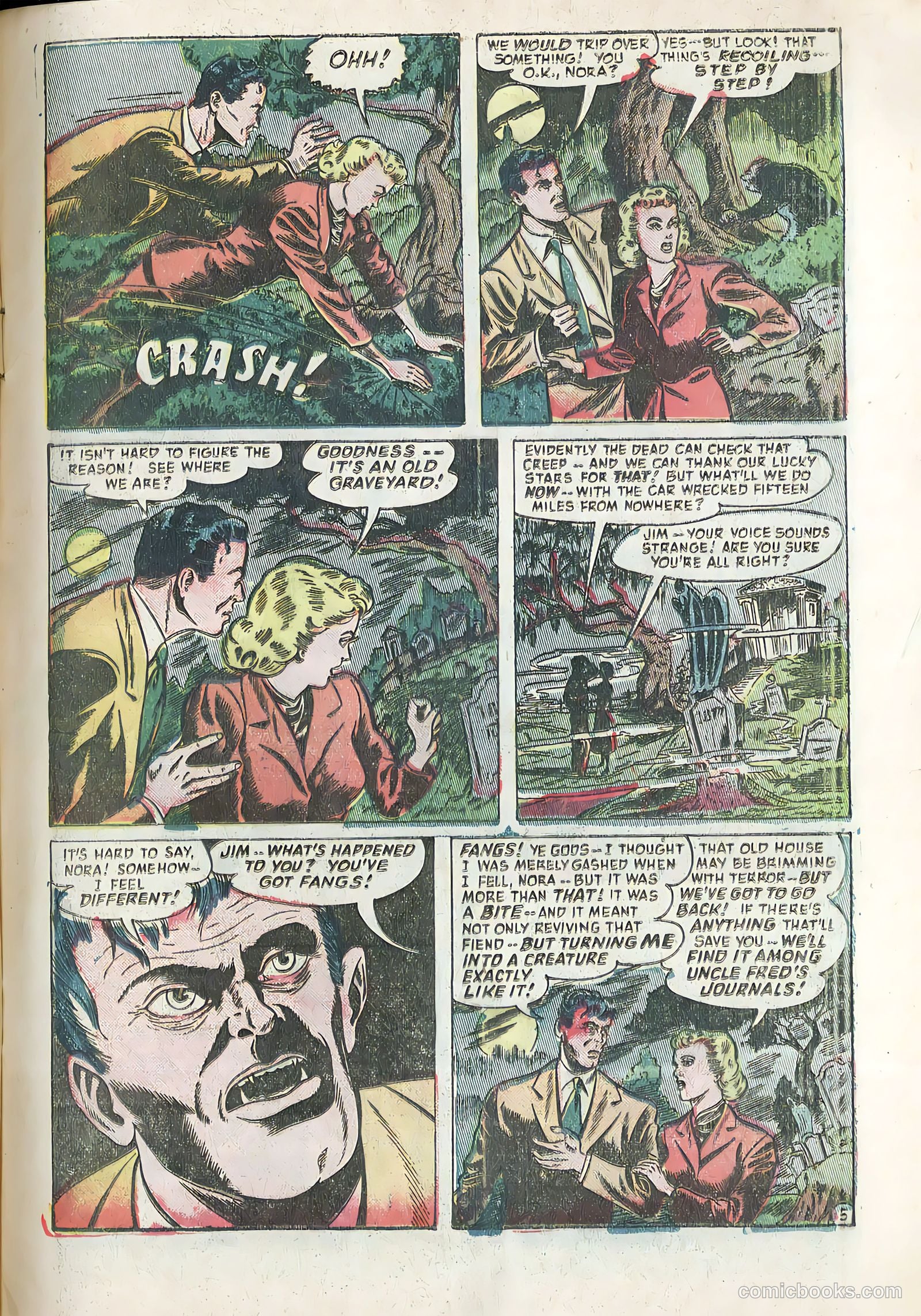 Forbidden Worlds #8 (1952) — page 7 of 44