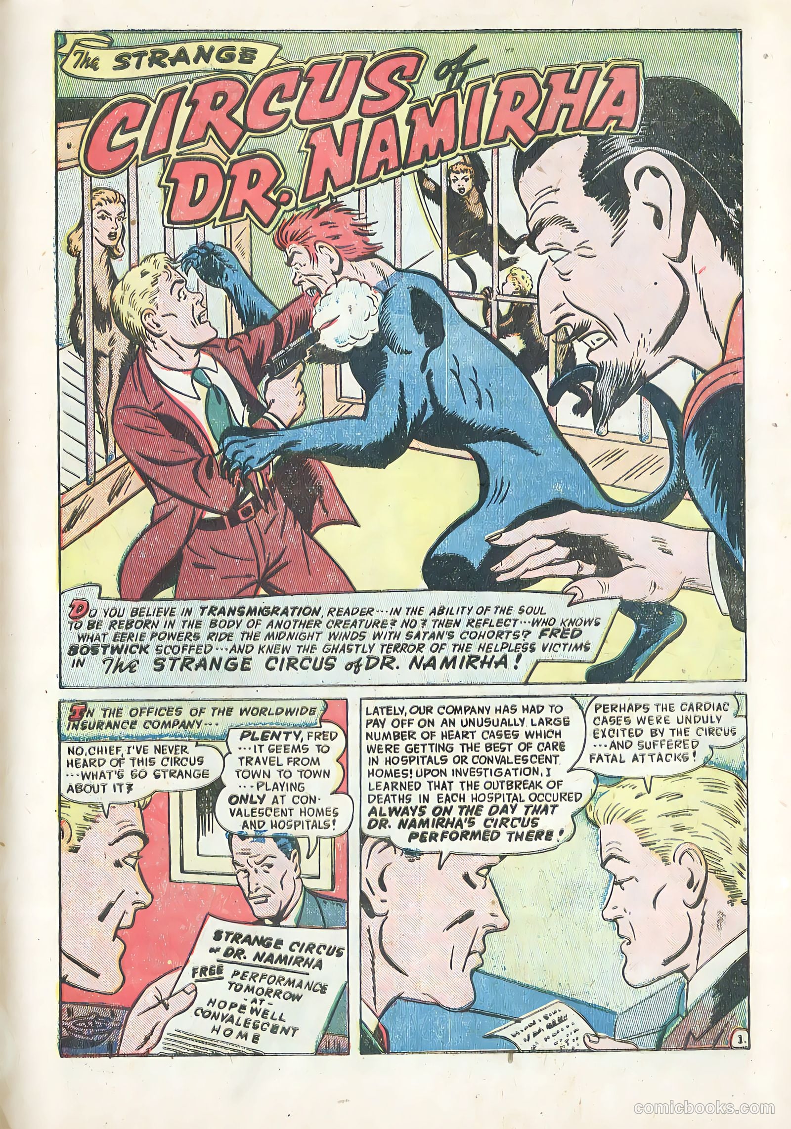 Forbidden Worlds #8 (1952) — page 25 of 44