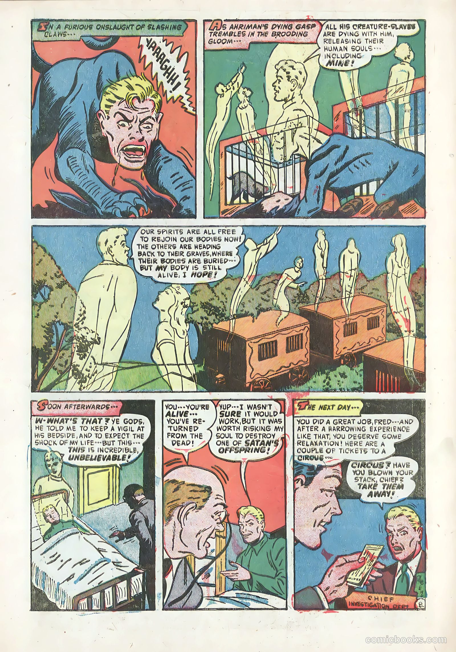 Forbidden Worlds #8 (1952) — page 32 of 44