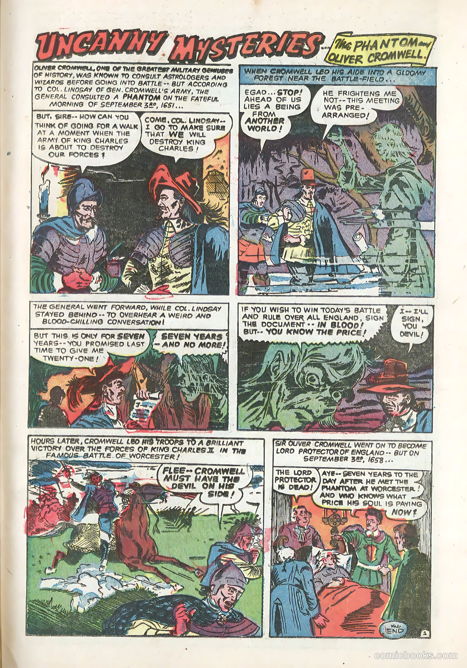 Forbidden Worlds #8 (1952) — page 33 of 44