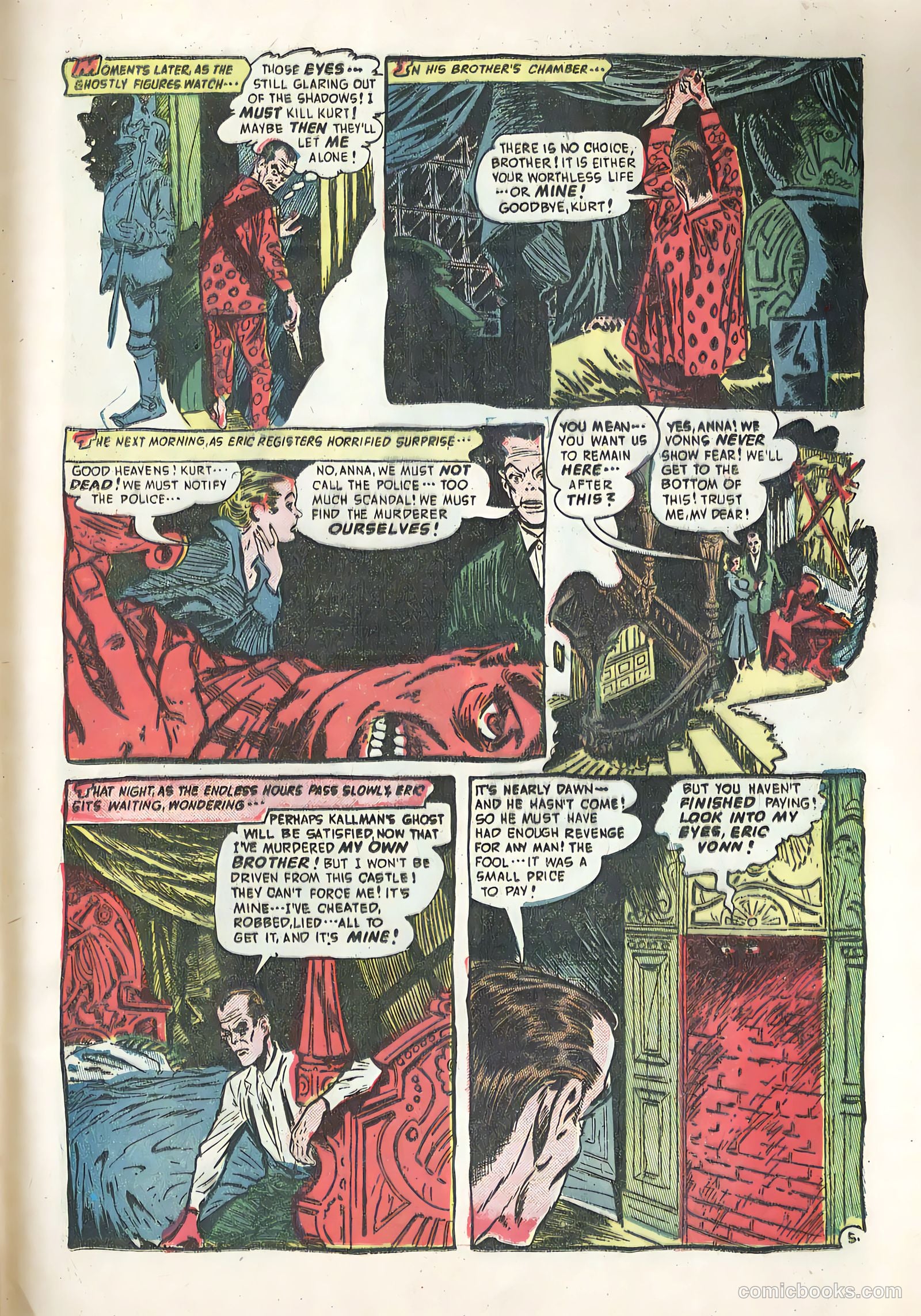 Forbidden Worlds #8 (1952) — page 39 of 44