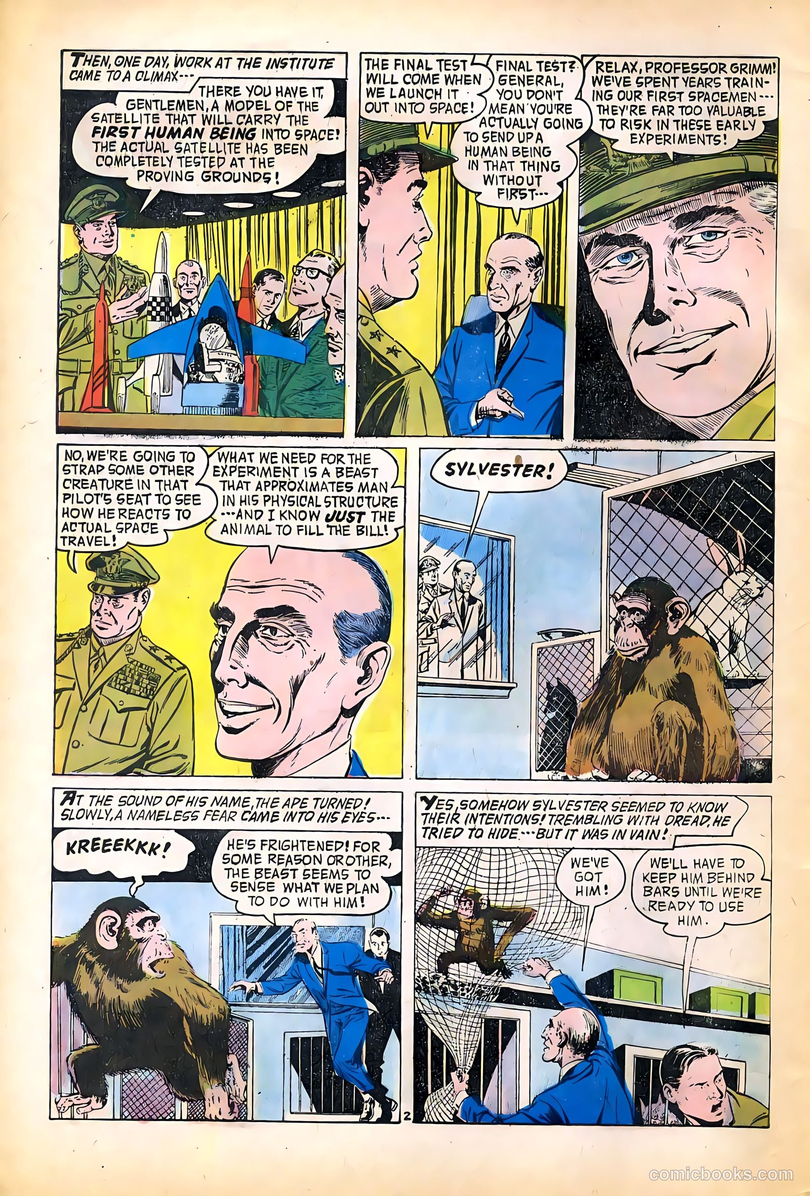 Forbidden Worlds #80 (1959) — page 4 of 36