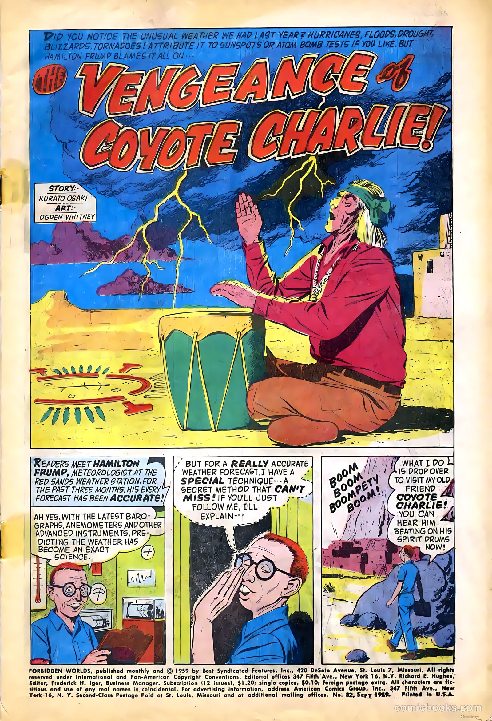 Forbidden Worlds #82 (1959) — page 3 of 36