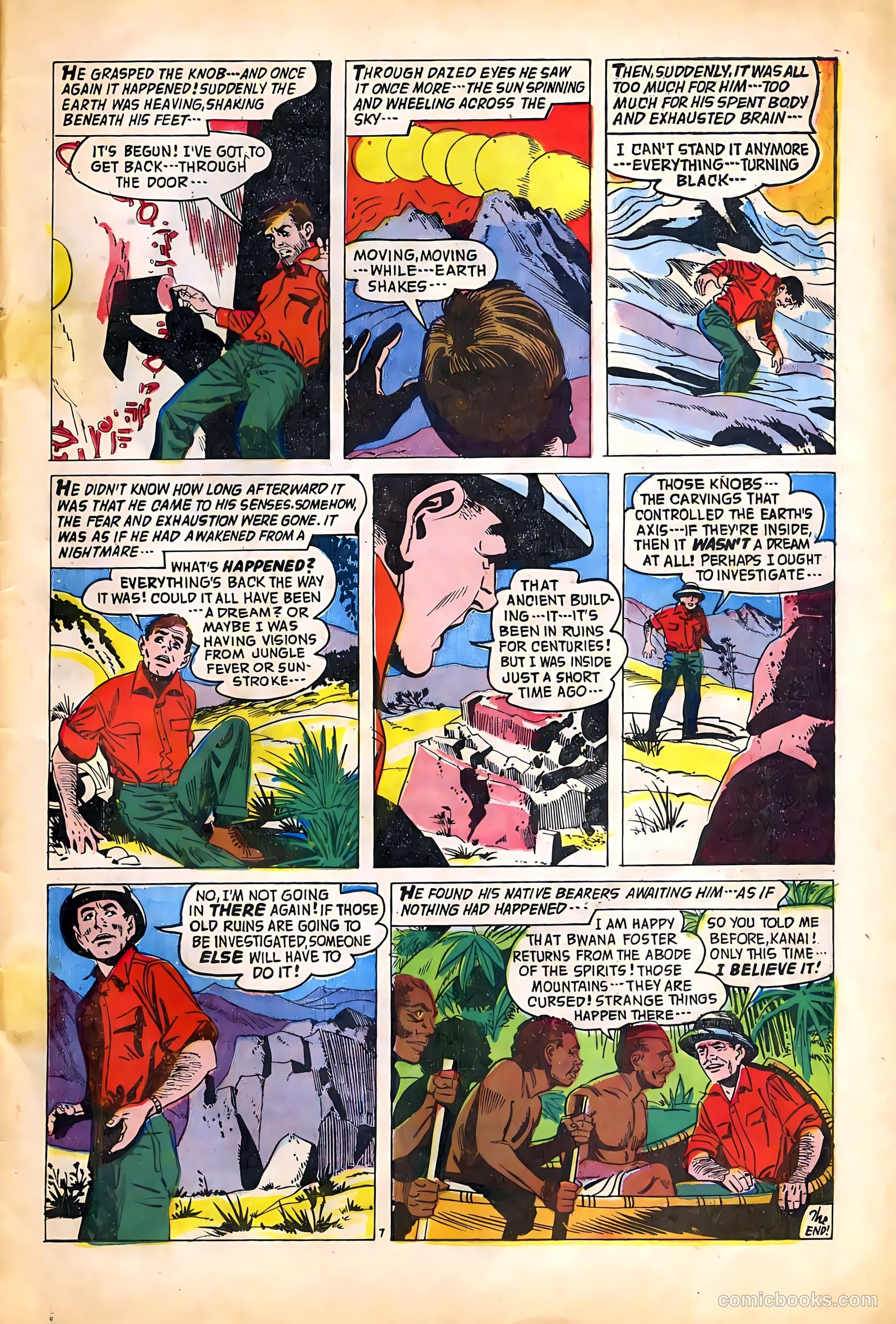 Forbidden Worlds #82 (1959) — page 33 of 36