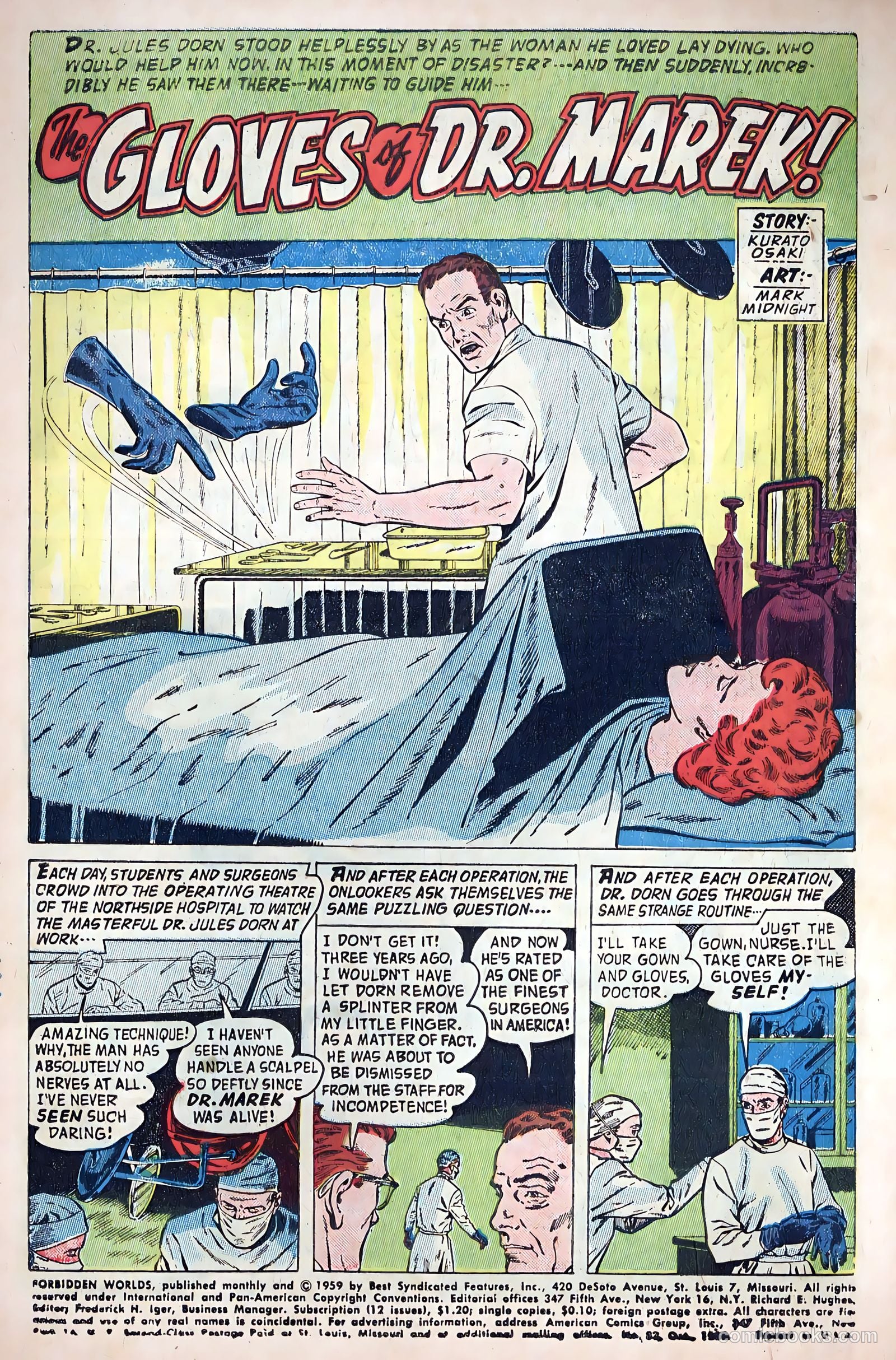 Forbidden Worlds #83 (1959) — page 3 of 36