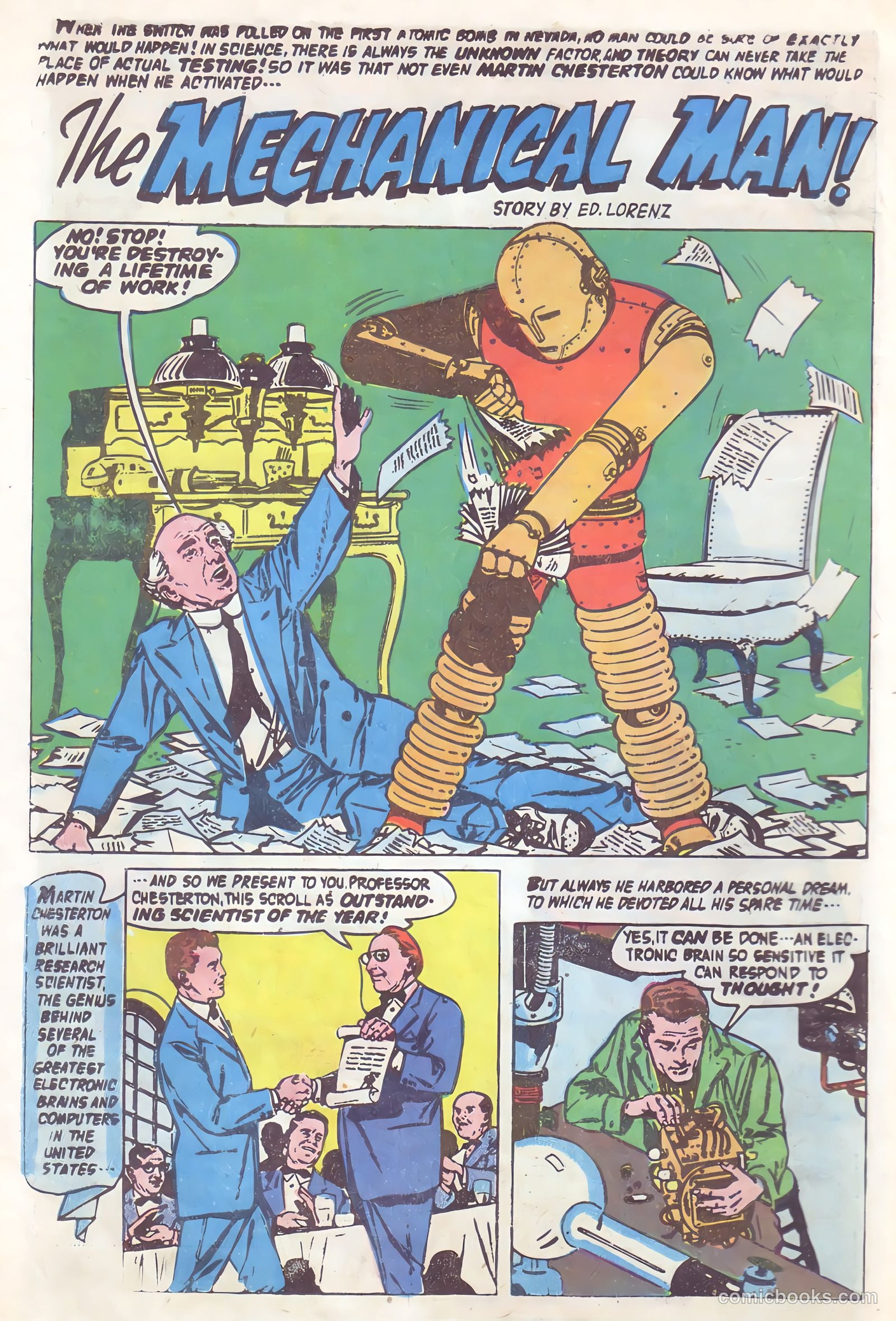 Forbidden Worlds #84 (1959) — page 12 of 36