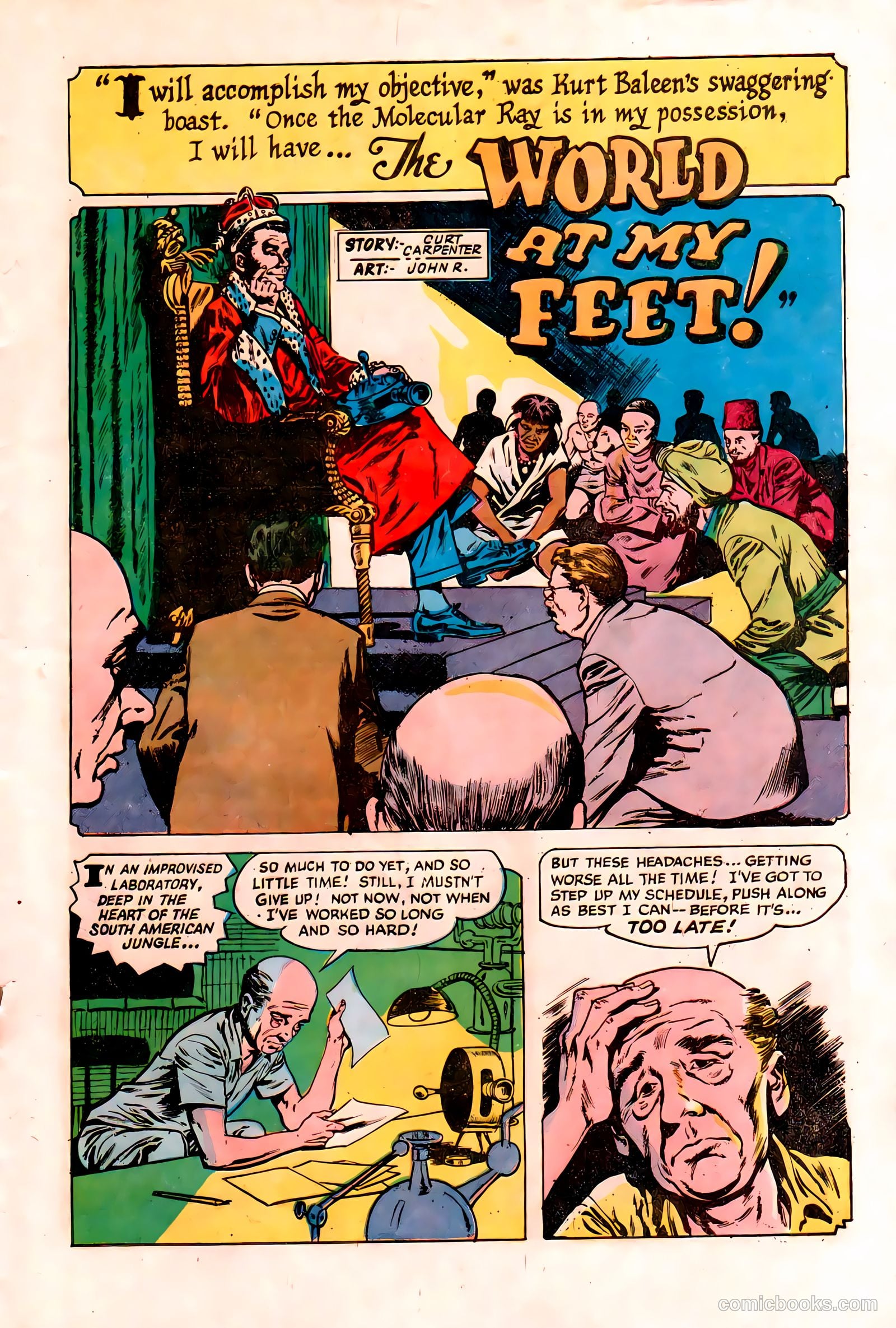 Forbidden Worlds #85 (1959) — page 17 of 36
