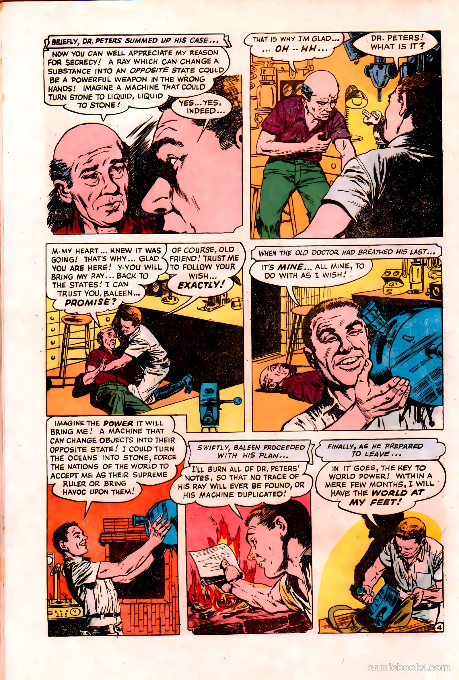 Forbidden Worlds #85 (1959) — page 20 of 36