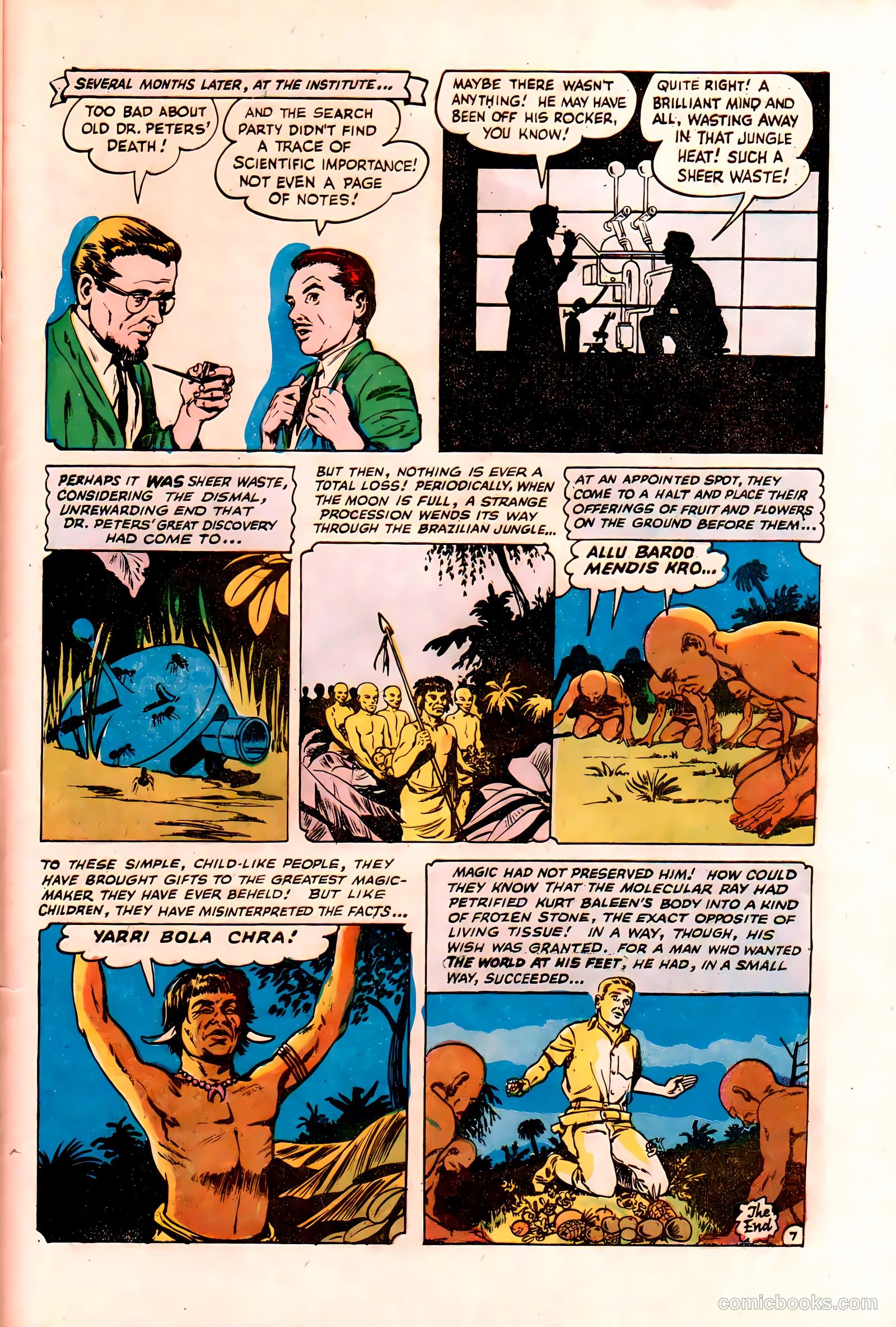 Forbidden Worlds #85 (1959) — page 23 of 36