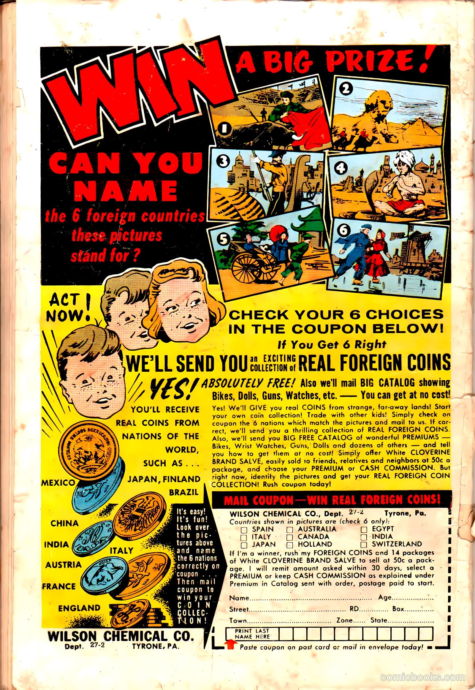 Forbidden Worlds #85 (1959) — page 36 of 36