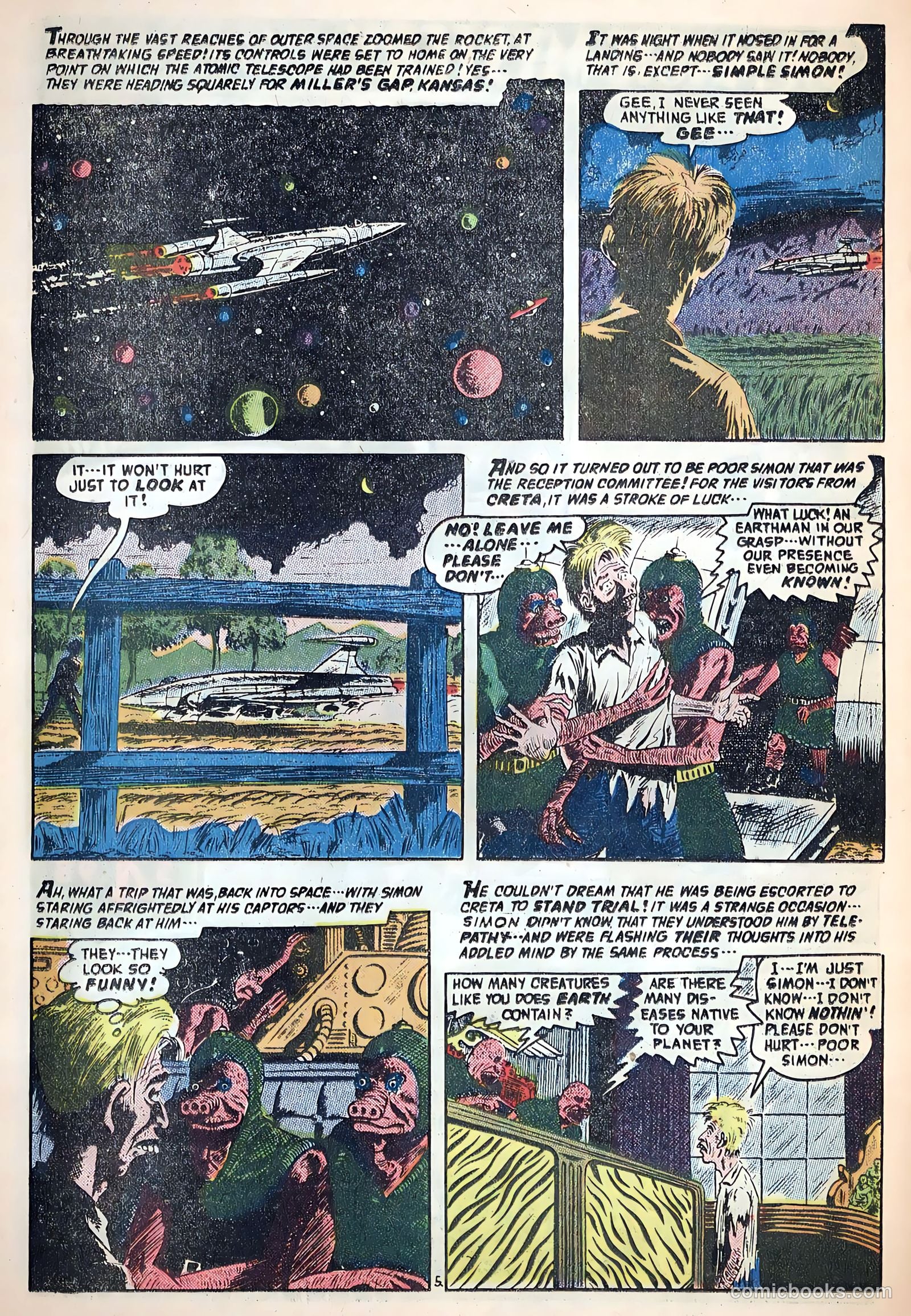 Forbidden Worlds #86 (1960) — page 30 of 36