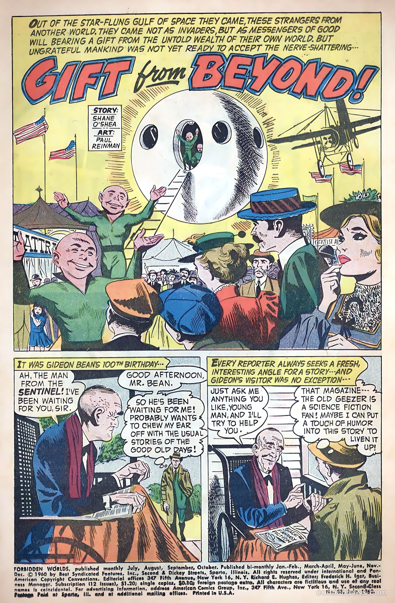 Forbidden Worlds #88 (1960) — page 3 of 36