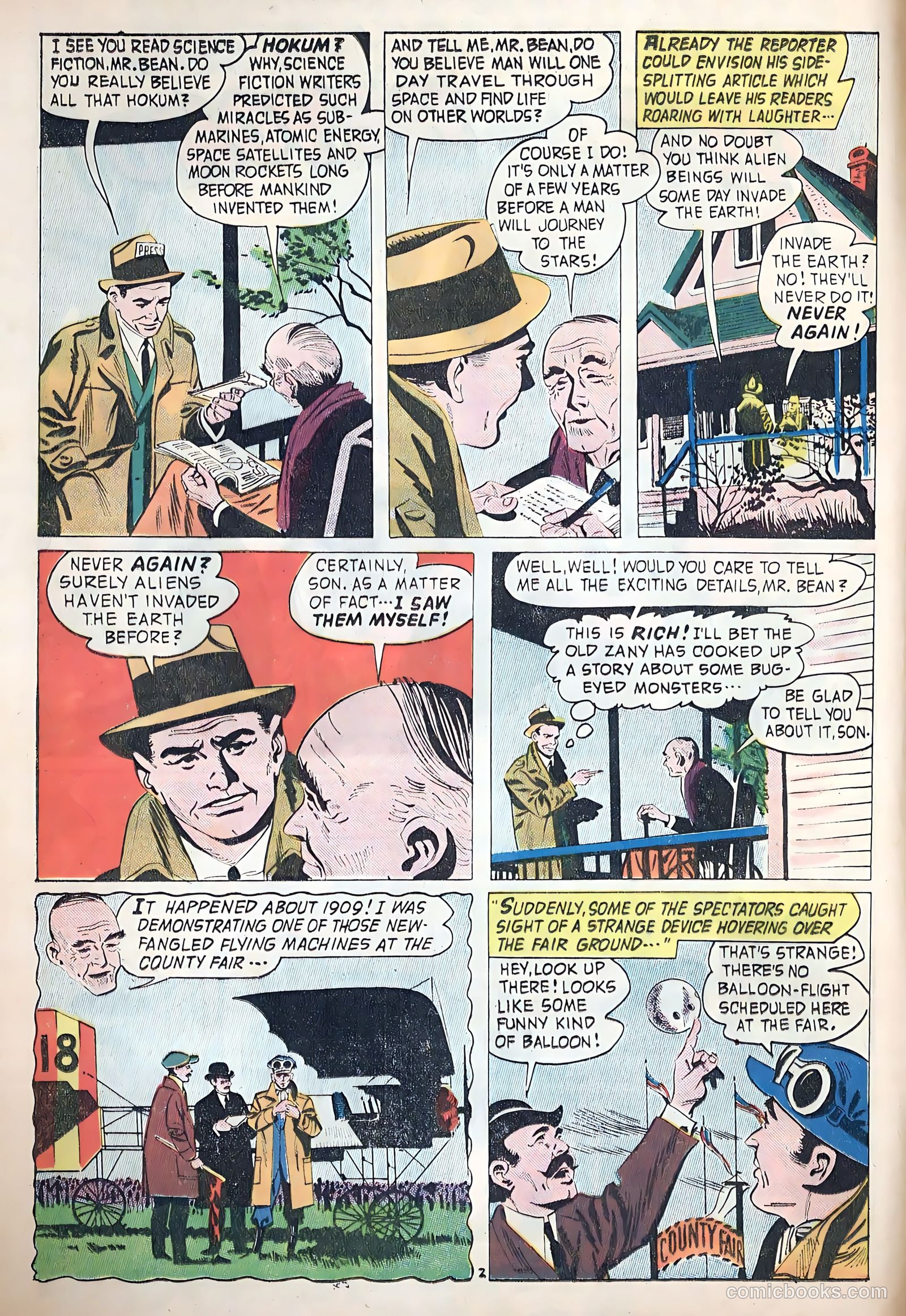 Forbidden Worlds #88 (1960) — page 4 of 36
