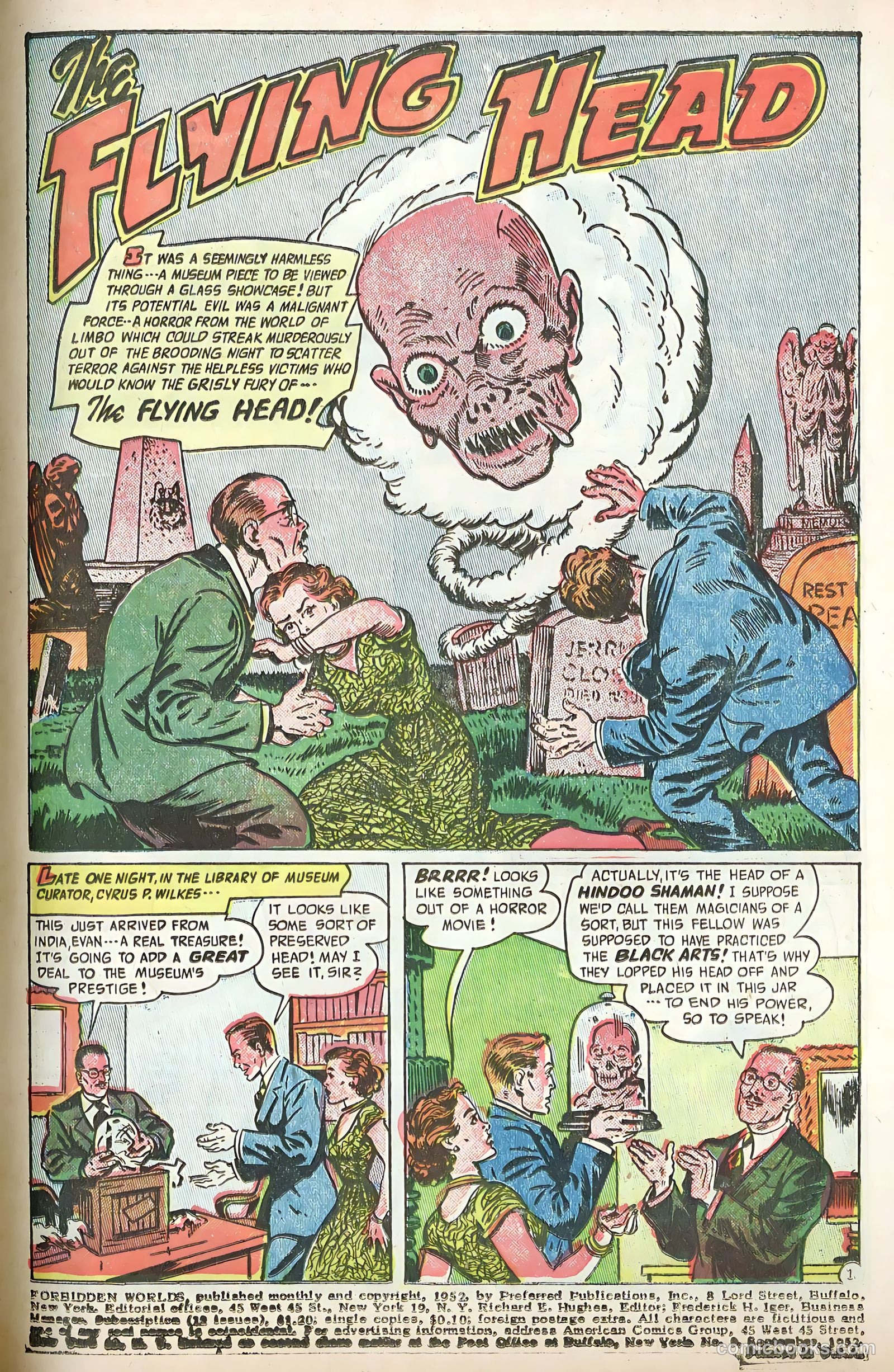 Forbidden Worlds #9 (1952) — page 3 of 36