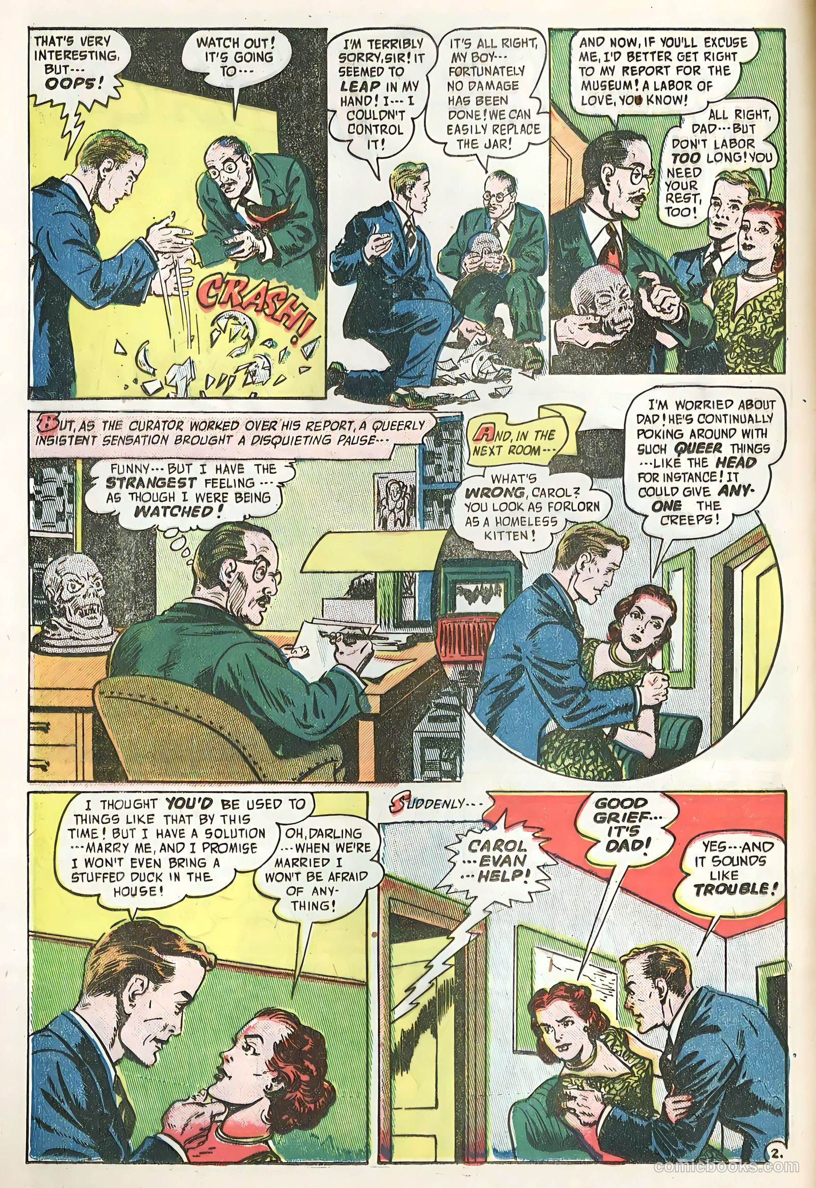 Forbidden Worlds #9 (1952) — page 4 of 36