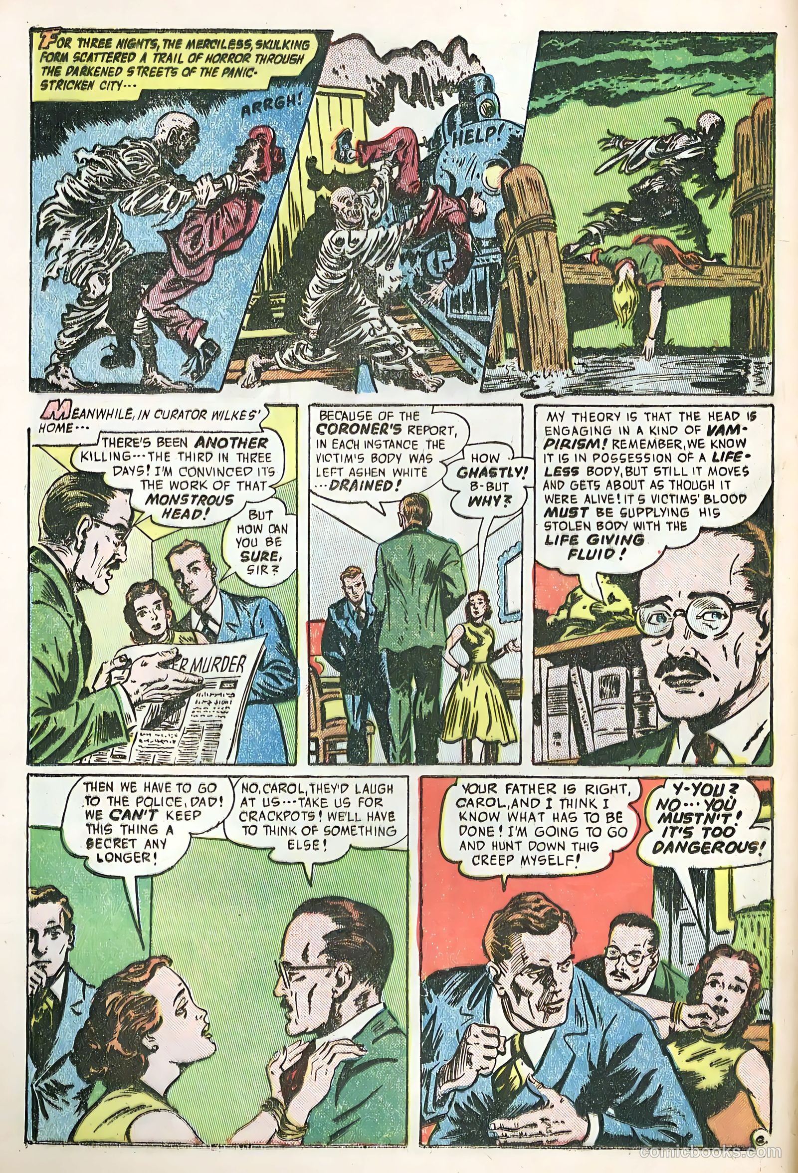 Forbidden Worlds #9 (1952) — page 8 of 36