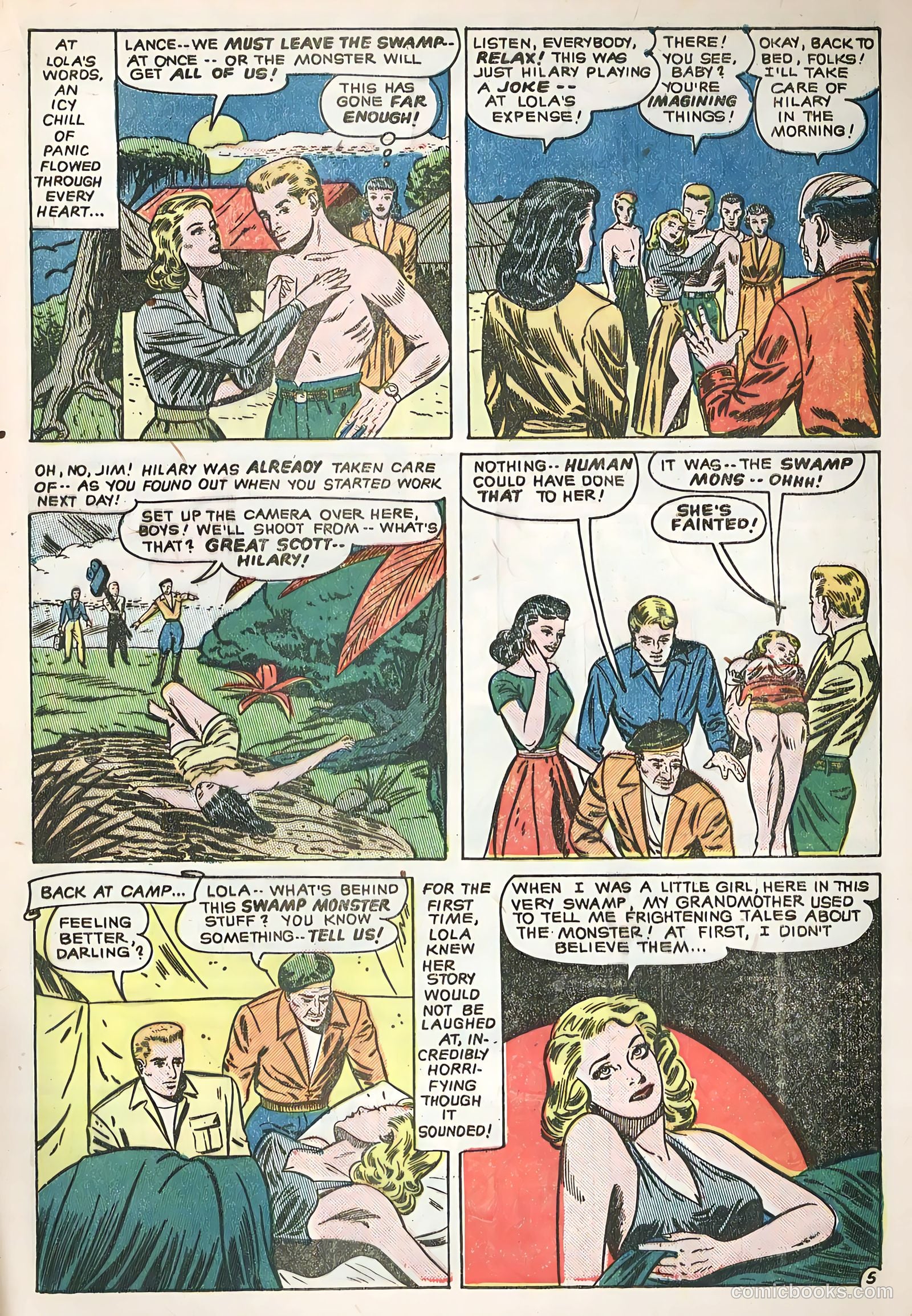Forbidden Worlds #9 (1952) — page 17 of 36