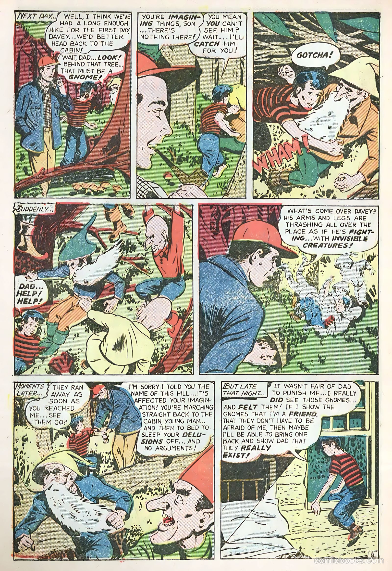 Forbidden Worlds #9 (1952) — page 22 of 36