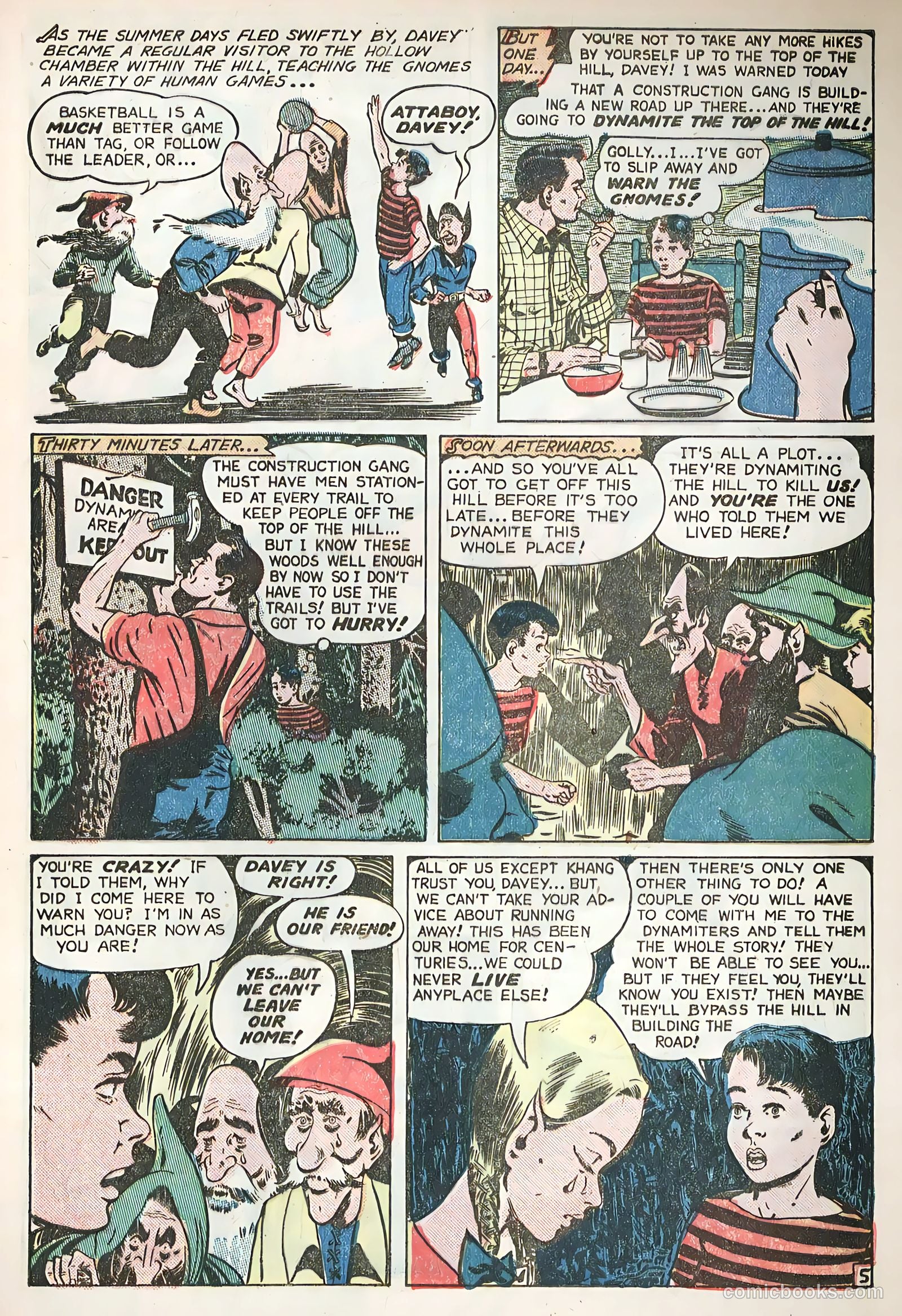 Forbidden Worlds #9 (1952) — page 25 of 36