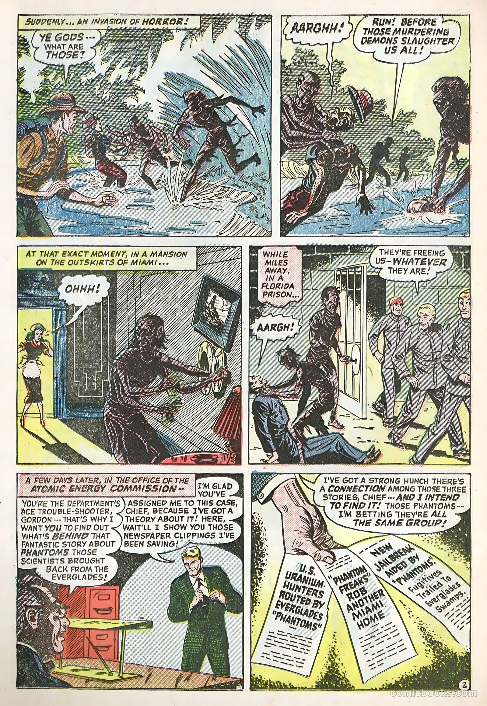 Forbidden Worlds #9 (1952) — page 30 of 36