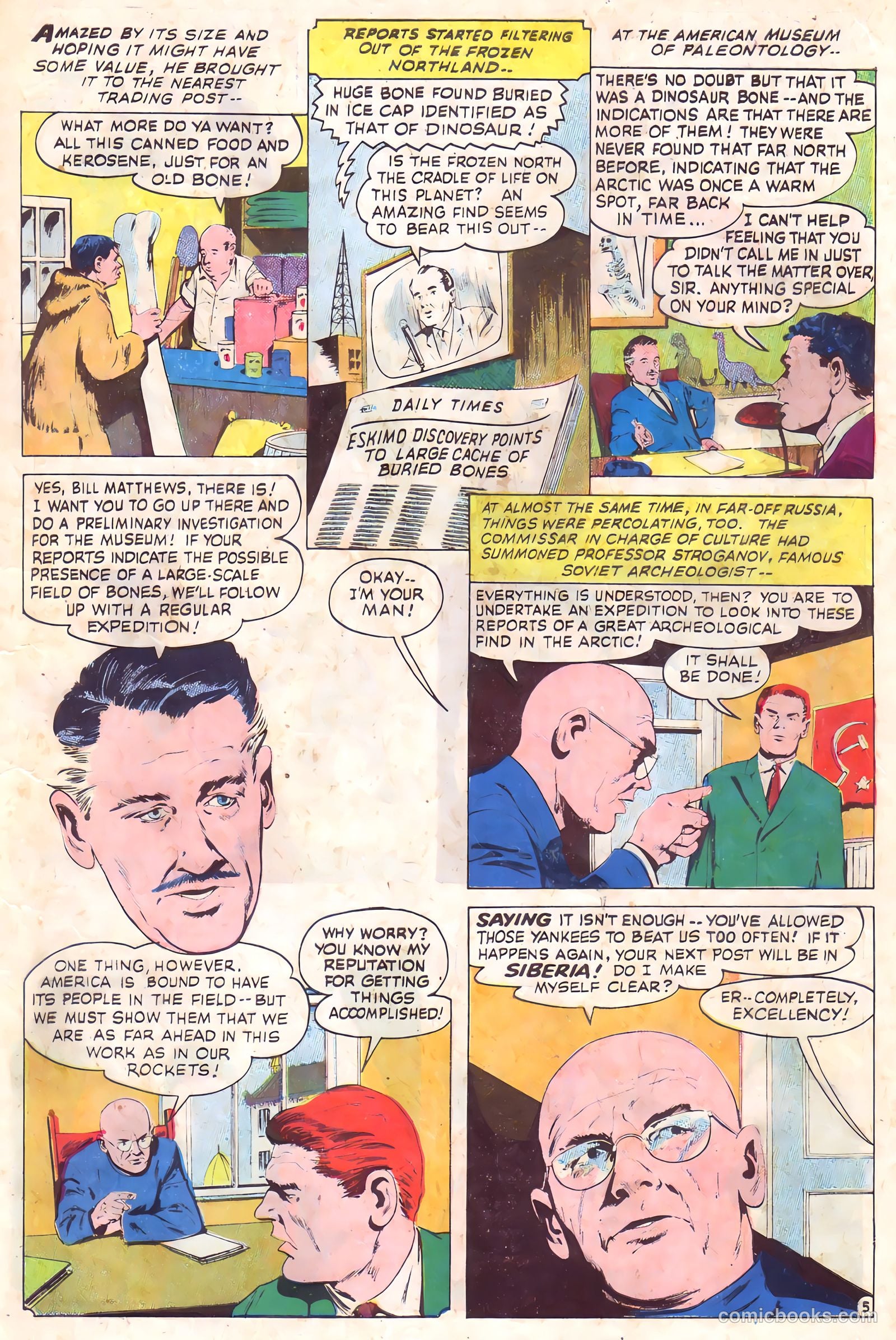 Forbidden Worlds #90 (1960) — page 7 of 36