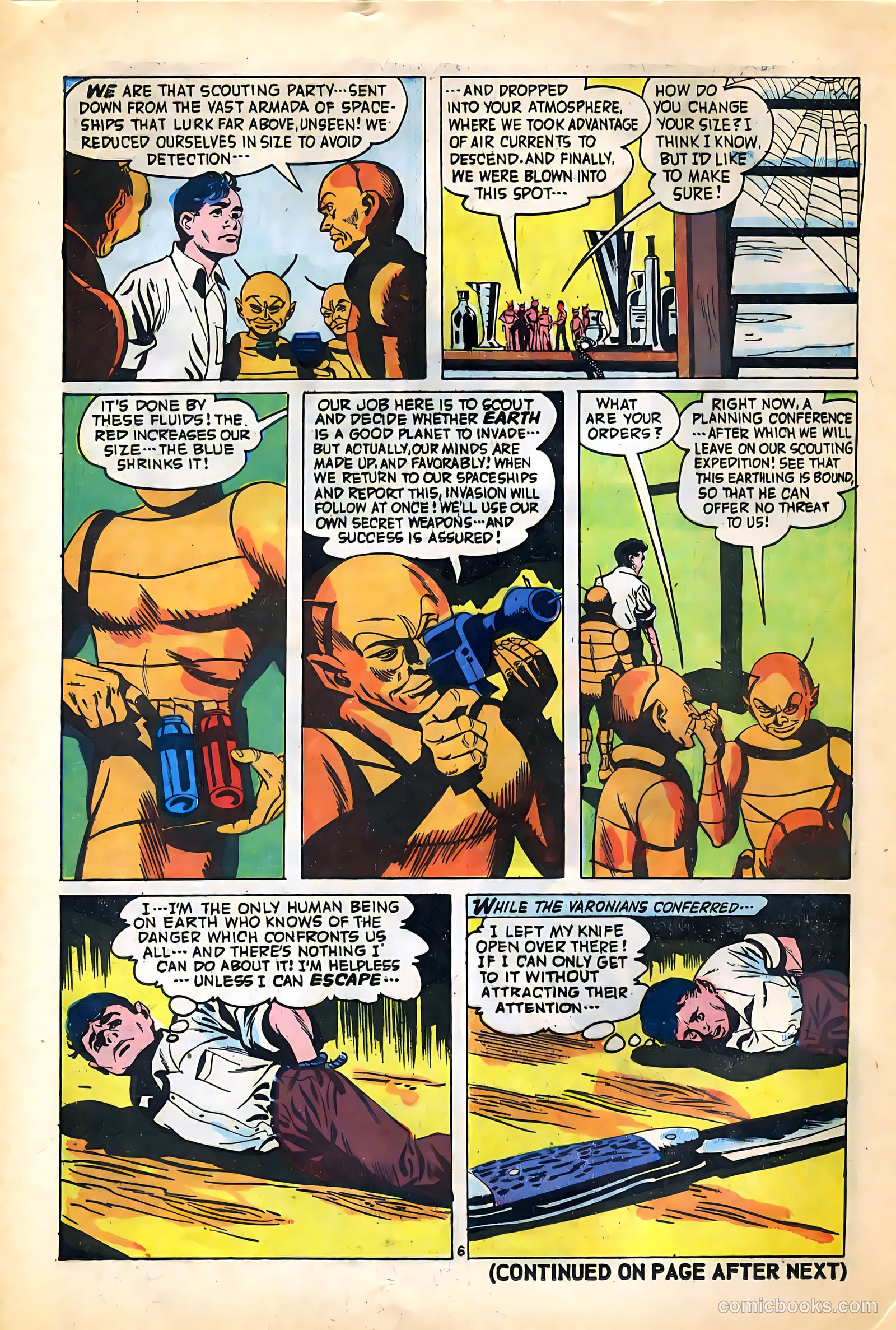 Forbidden Worlds #91 (1960) — page 8 of 36